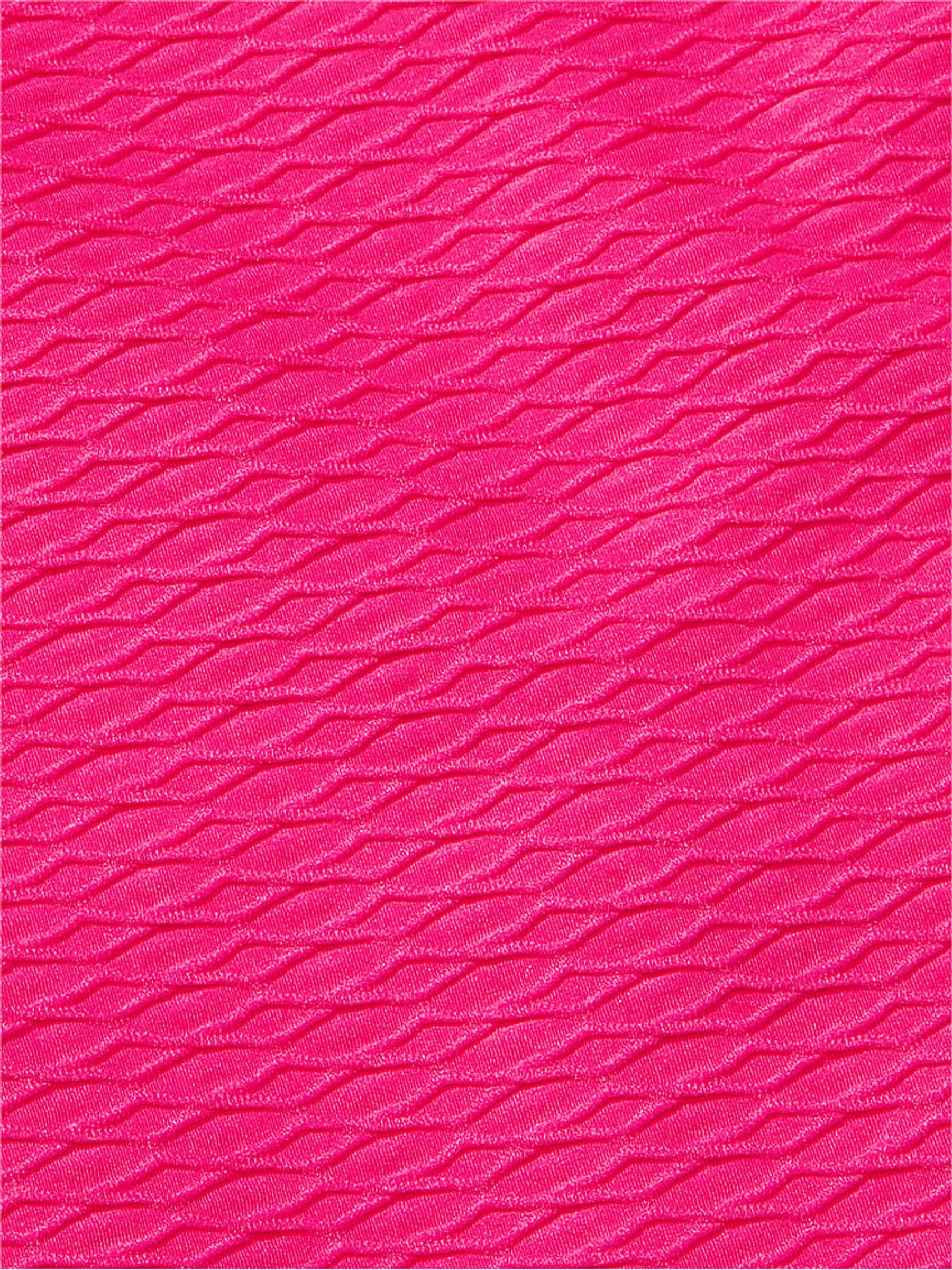 Forever Pink Fishnet Push Up Swim Bikini Top - Image 4 of 4