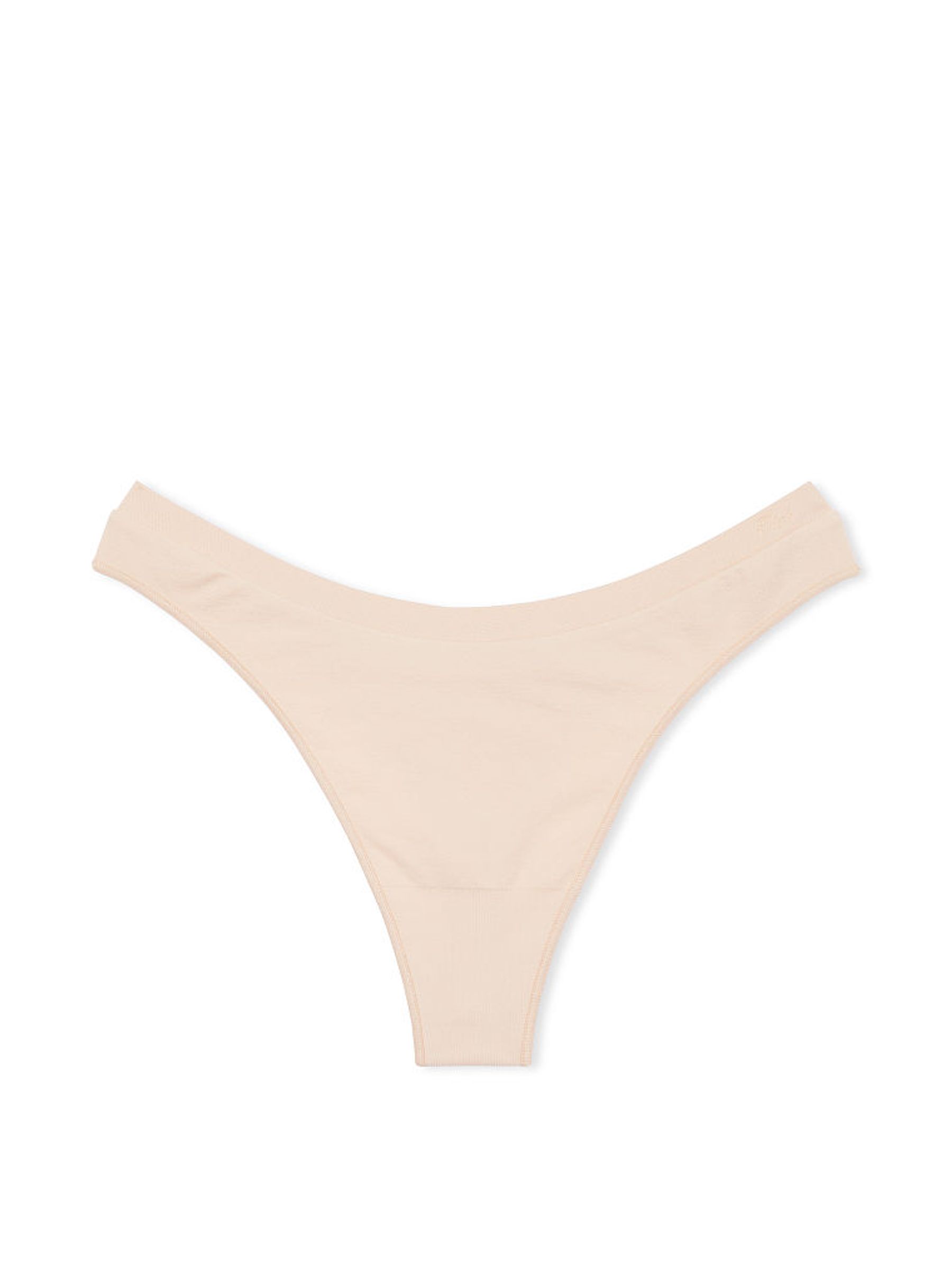 Marzipan Nude Seamless Thong Knickers - Image 3 of 3