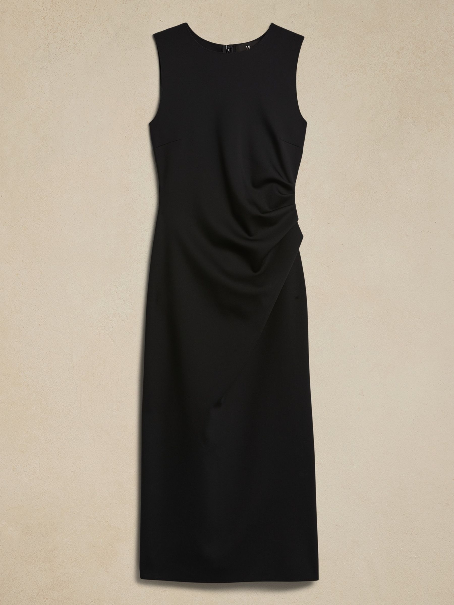 Banana Republic Black Hera Scuba Midi Dress - Image 5 of 5
