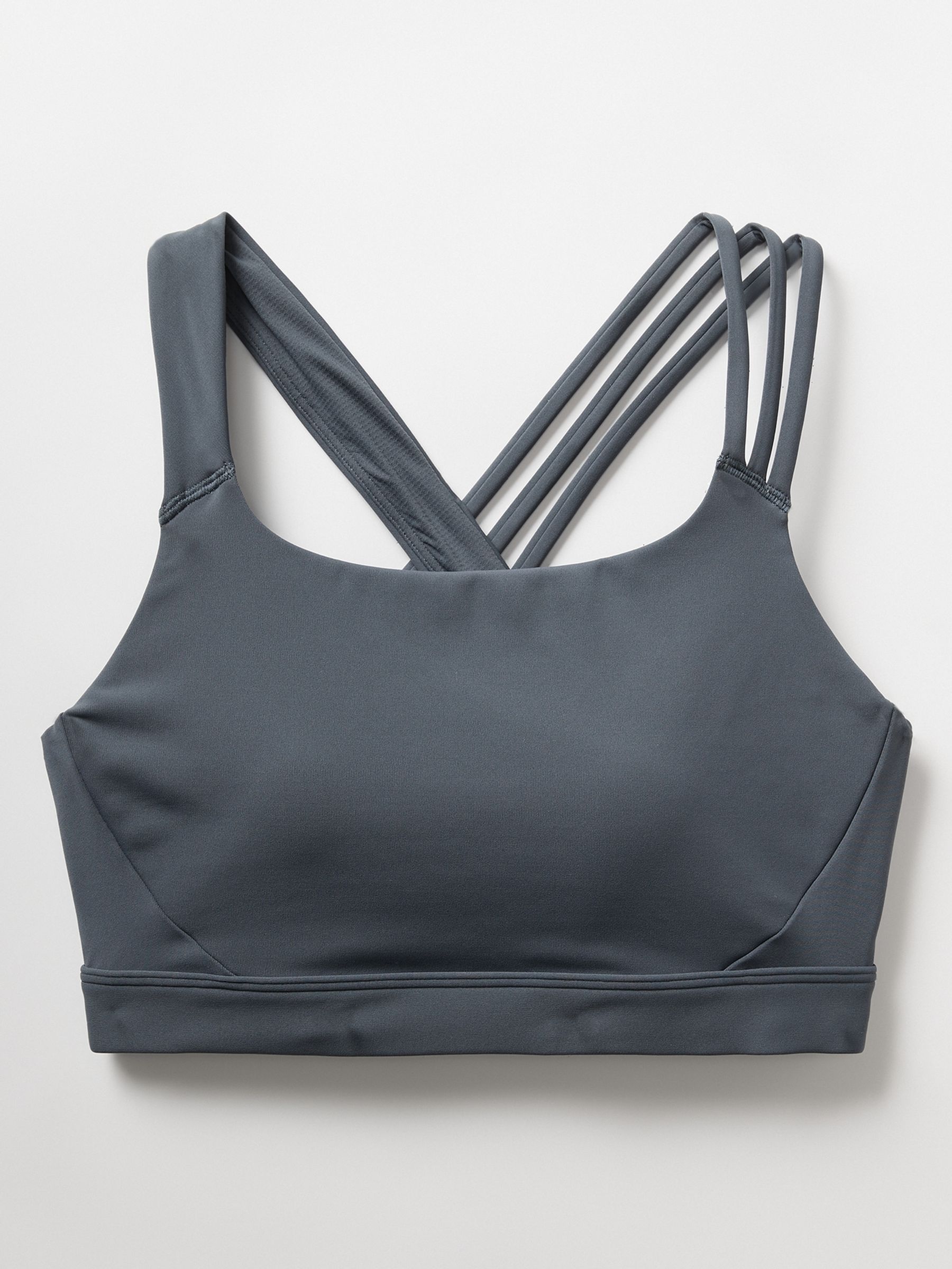 Athleta Grey Train Free Medium Impact Sports Bra - Image 5 of 5