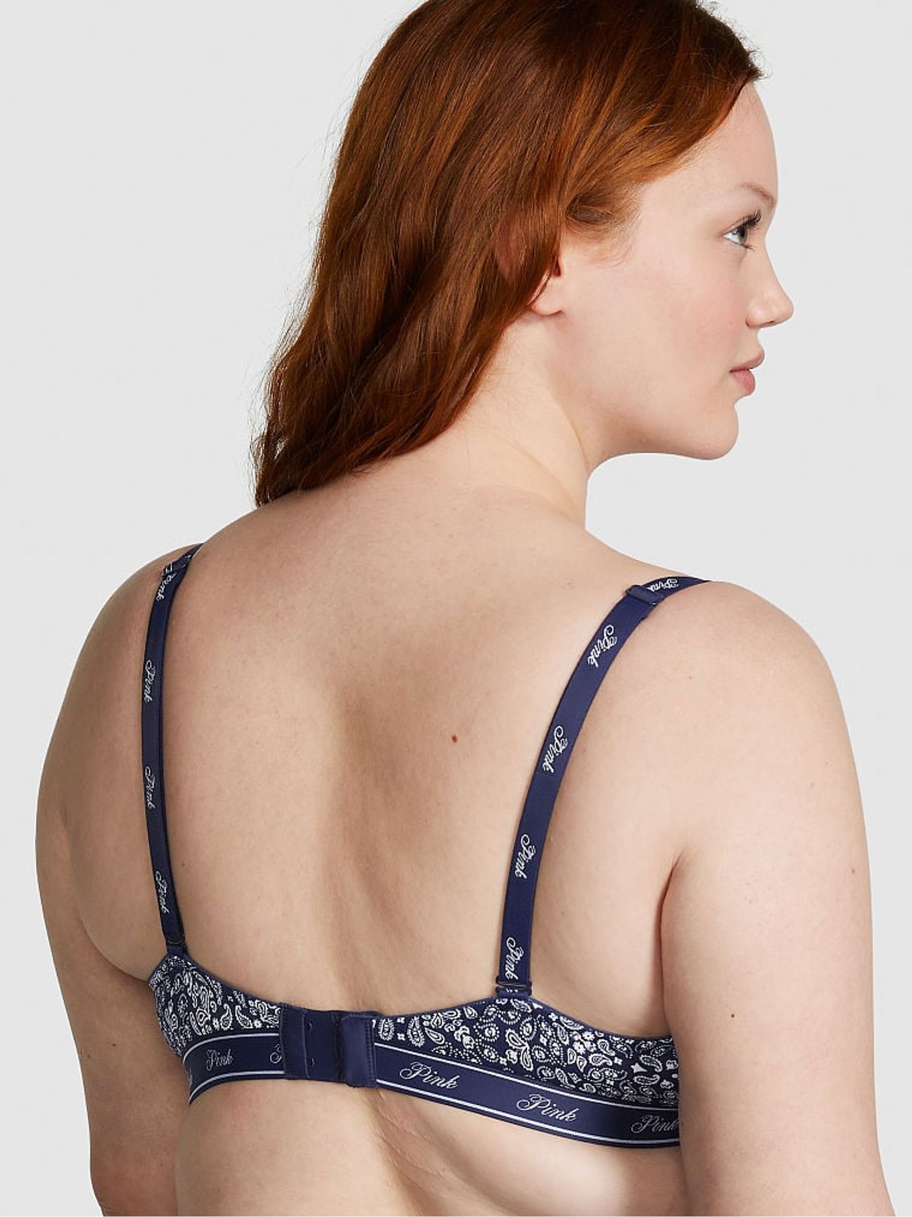 Blue Bandana Lightly Lined Bra - Image 2 of 4