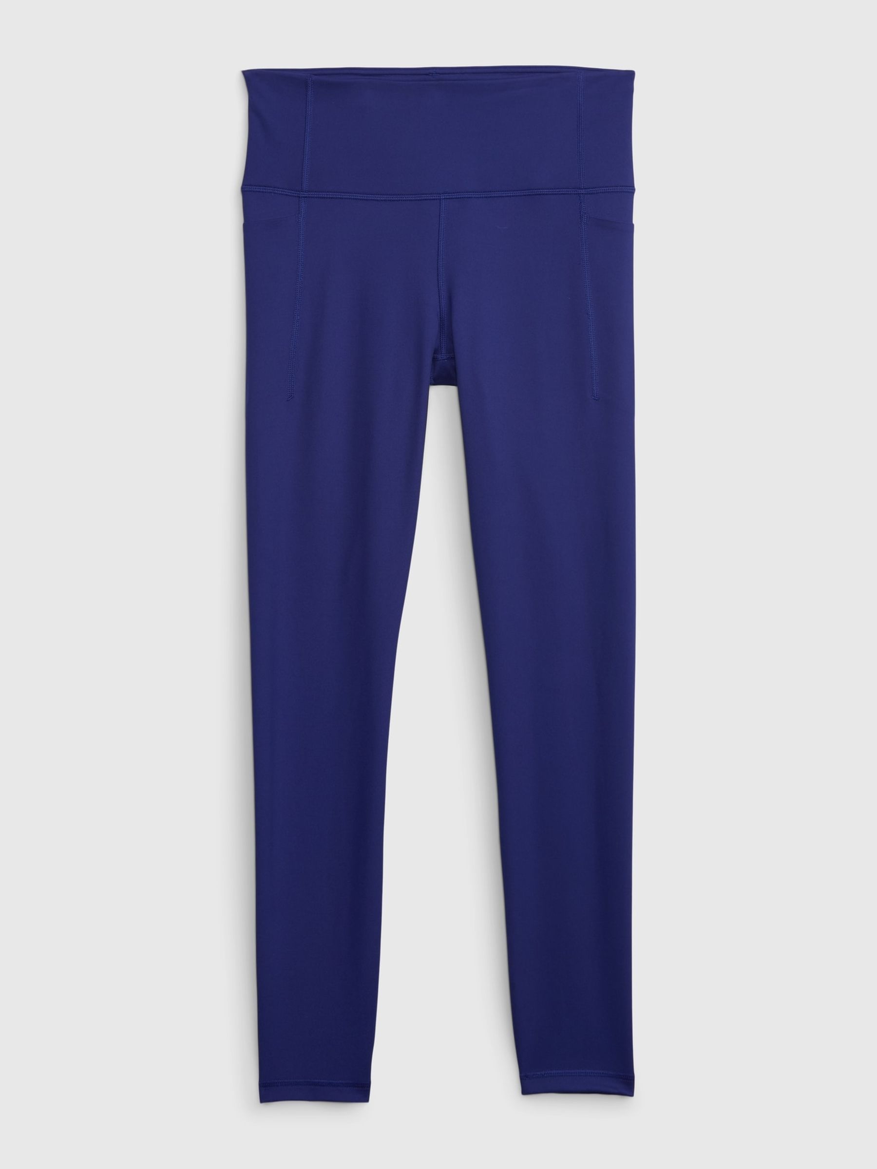 Blue High Rise Power Full Length Leggings - Image 4 of 4