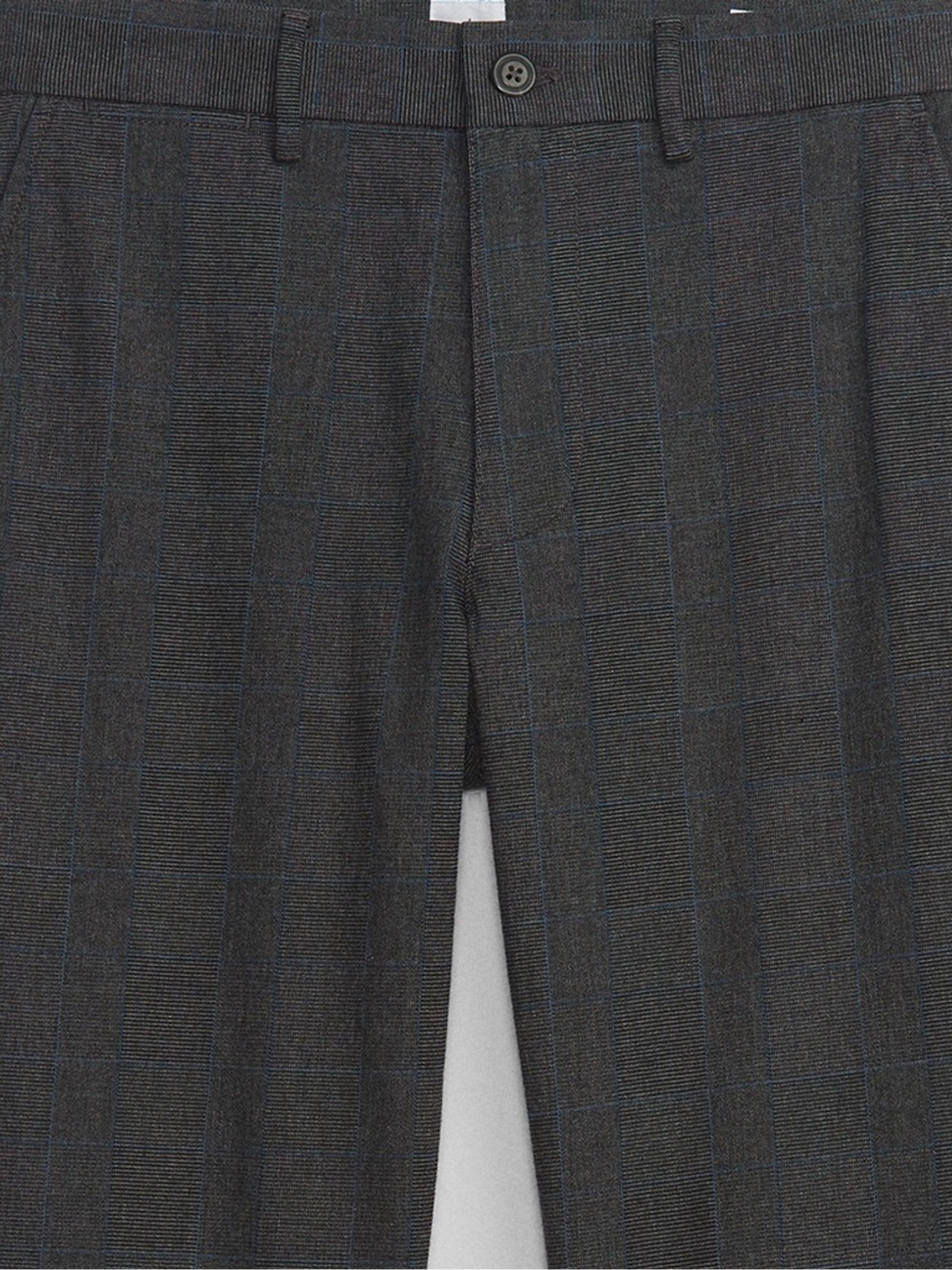 Black Slim Twill Tailored Trousers - Image 4 of 4