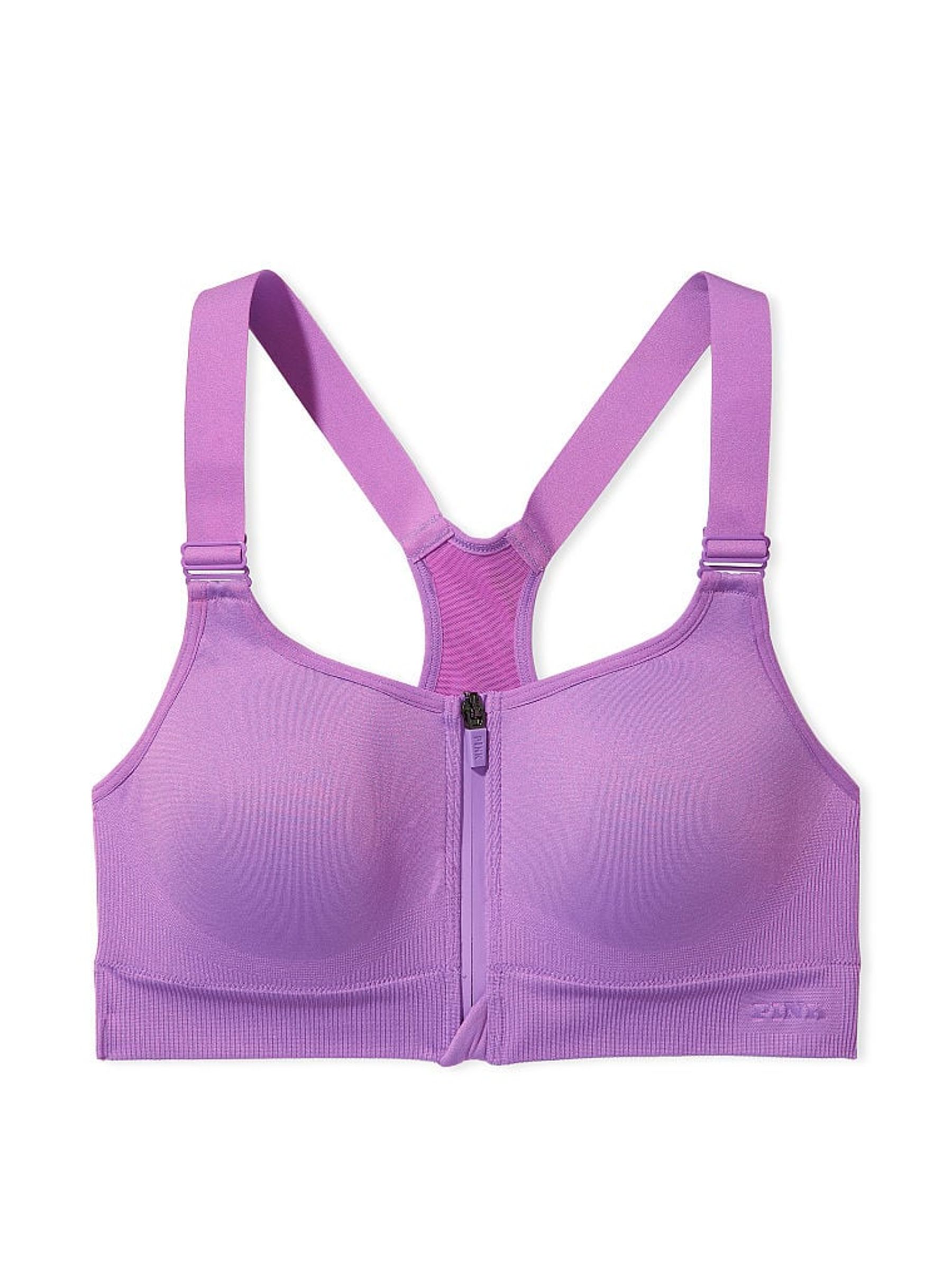 Glazed Violet Purple Sports Bra - Image 3 of 3