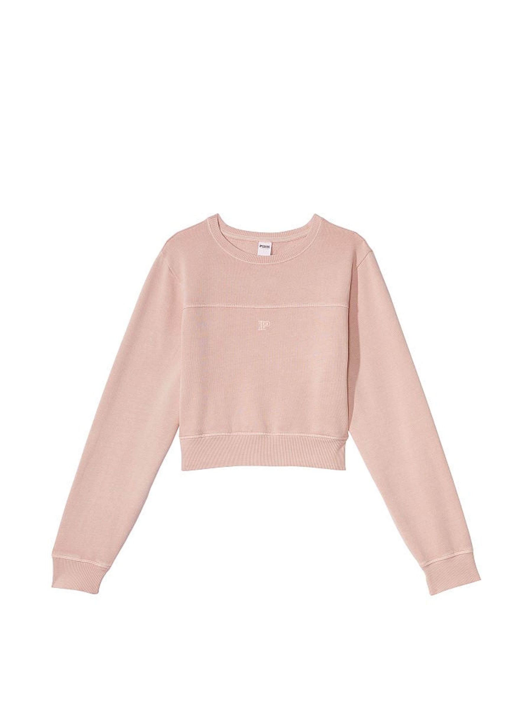 Wanna Be Pink Fleece Crewneck Sweatshirt - Image 3 of 3