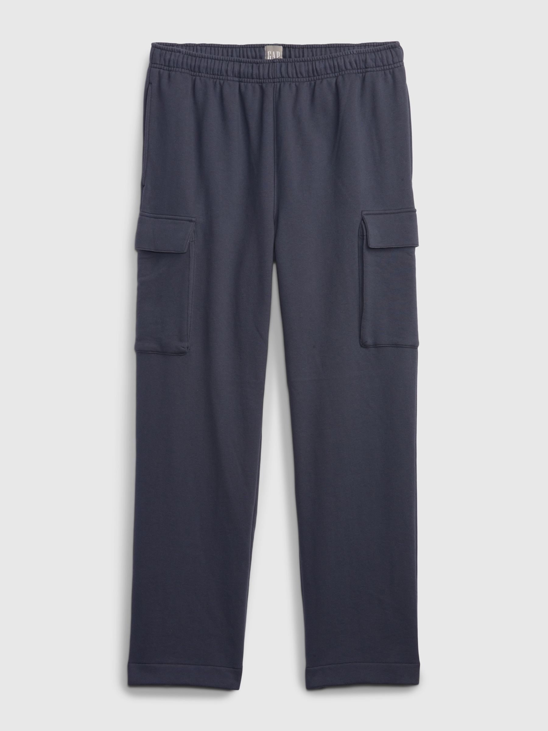 Blue Heavyweight Cargo Sweat Trousers - Image 4 of 4