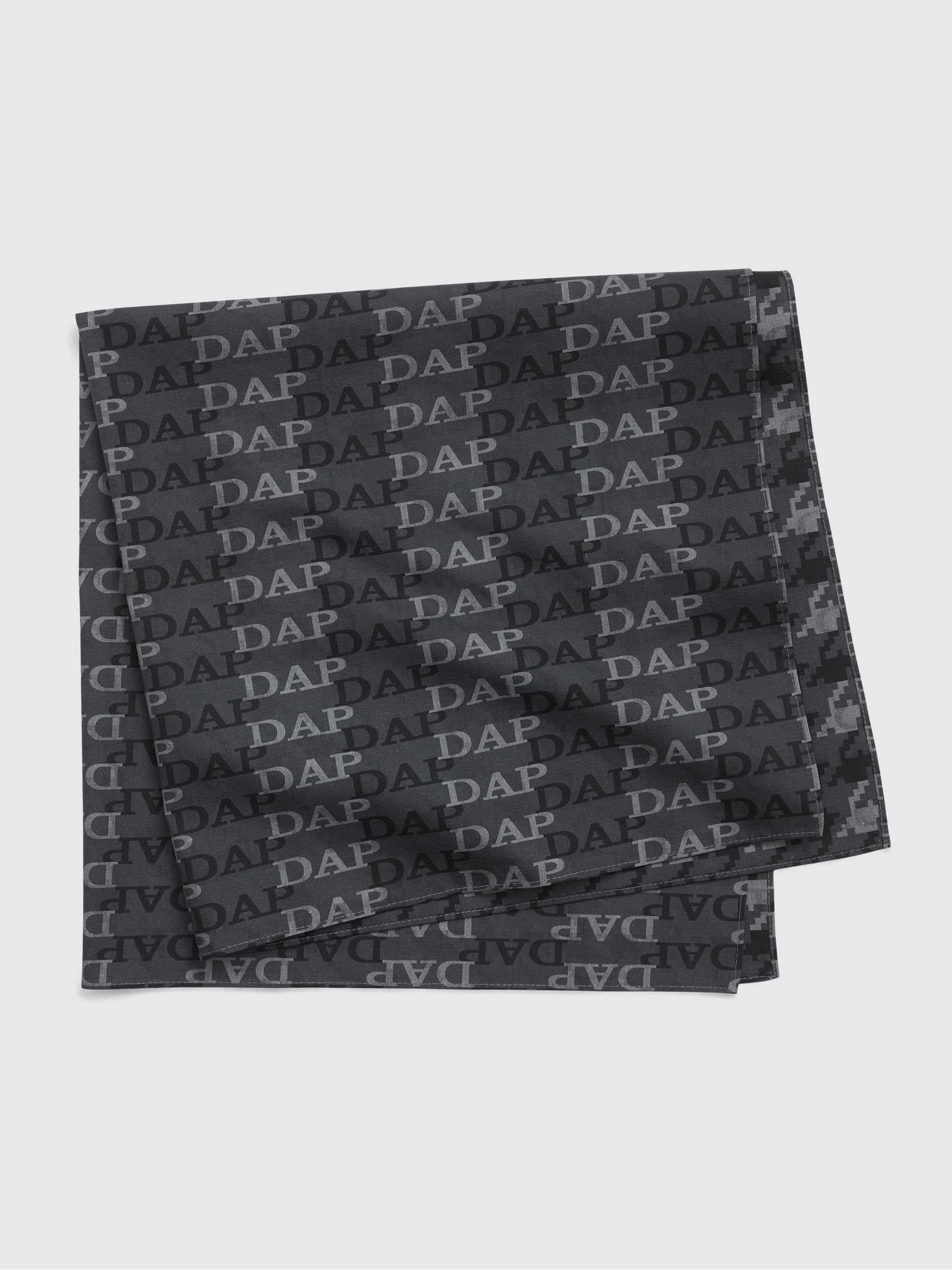 Grey Dapper Dan Logo Scarf - Image 1 of 1