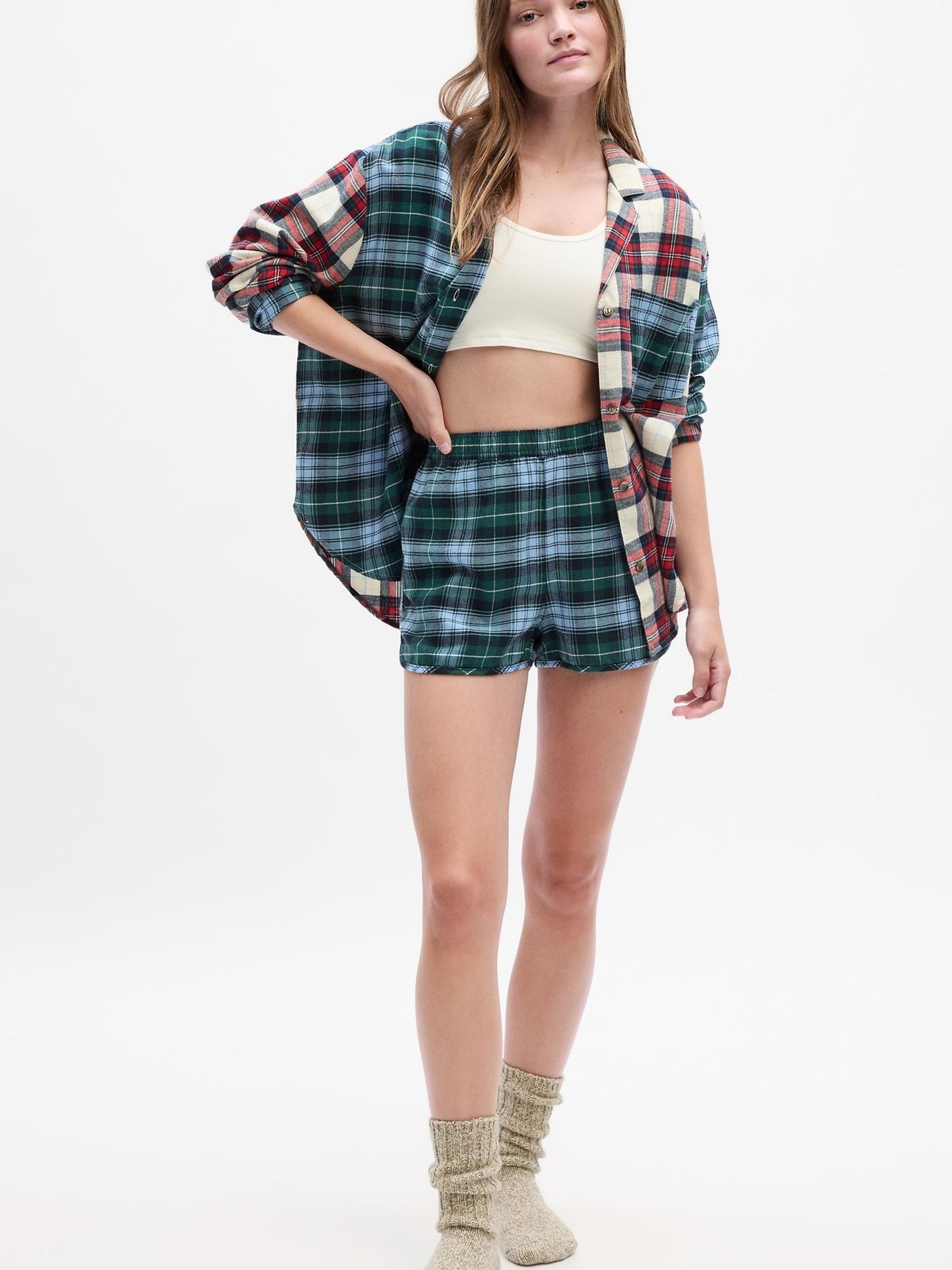 Green & Blue Soft Print Pyjama Bottoms - Image 1 of 1 Green & Blue Soft Print Pyjama Bottoms - Image 1 of 1