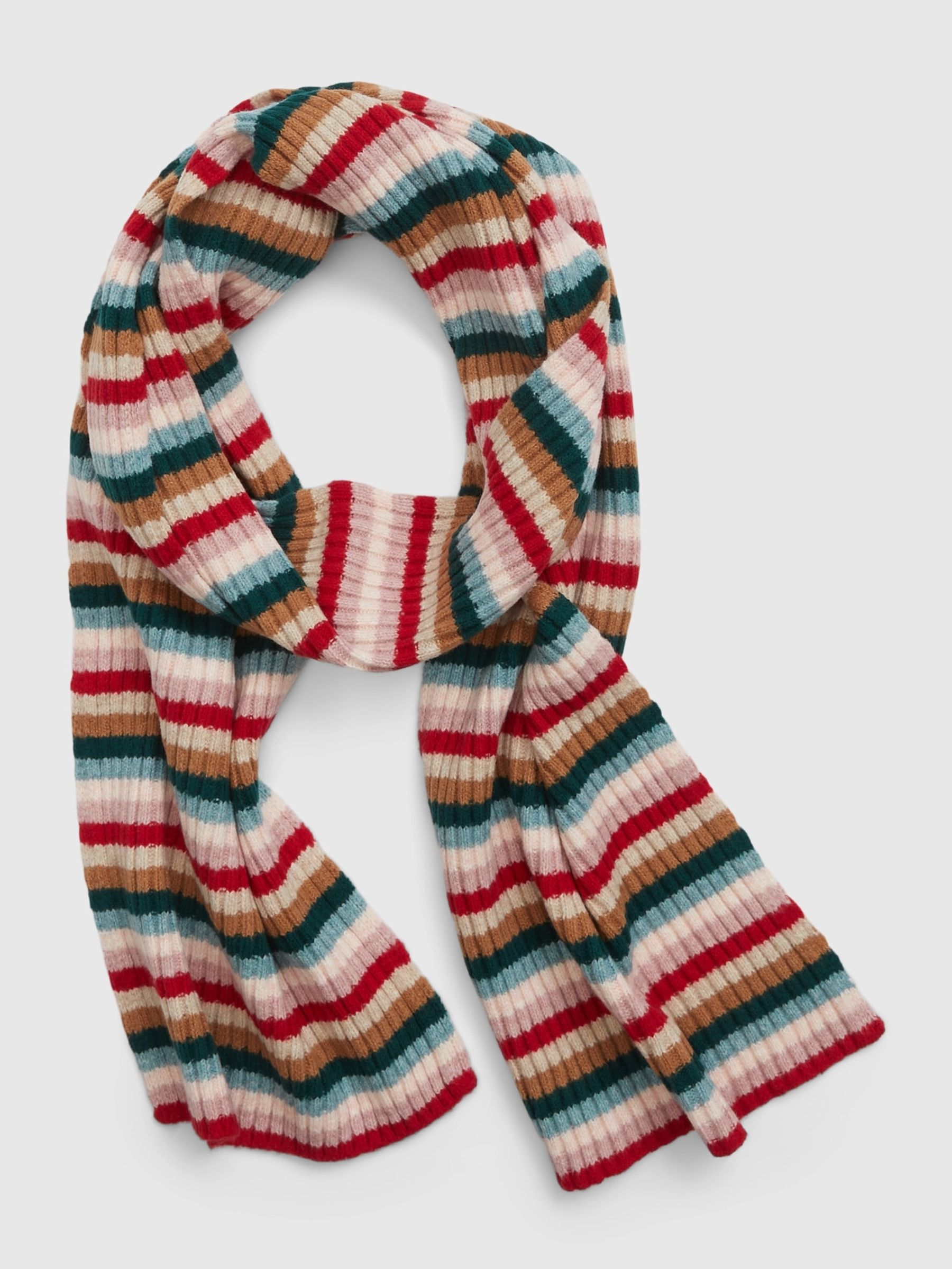 Pink/Red CashSoft Scarf - Image 1 of 2