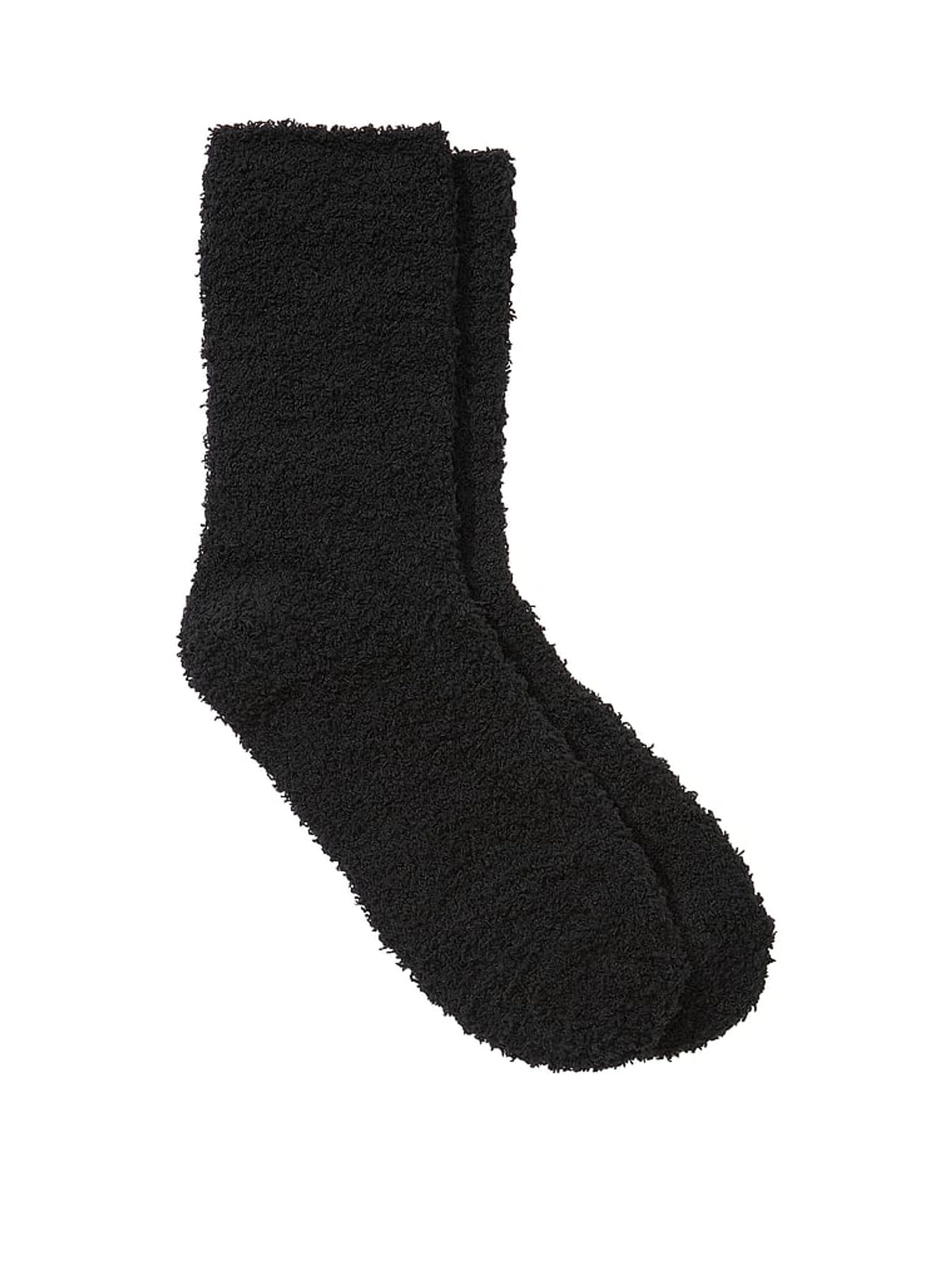 Pure Black Marshmallow Sock - Image 1 of 1