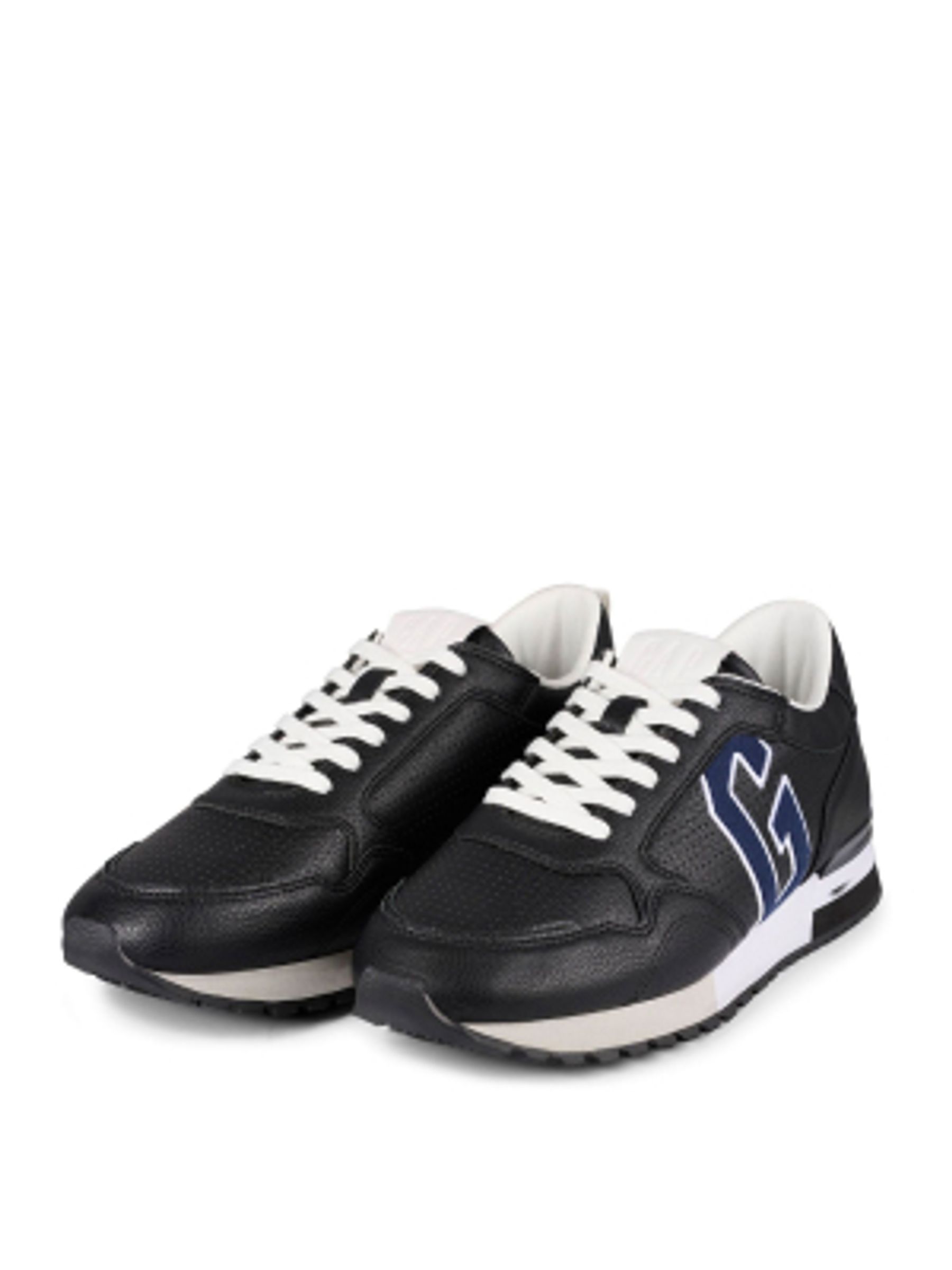 Black New York Low Top Trainers - Image 1 of 5