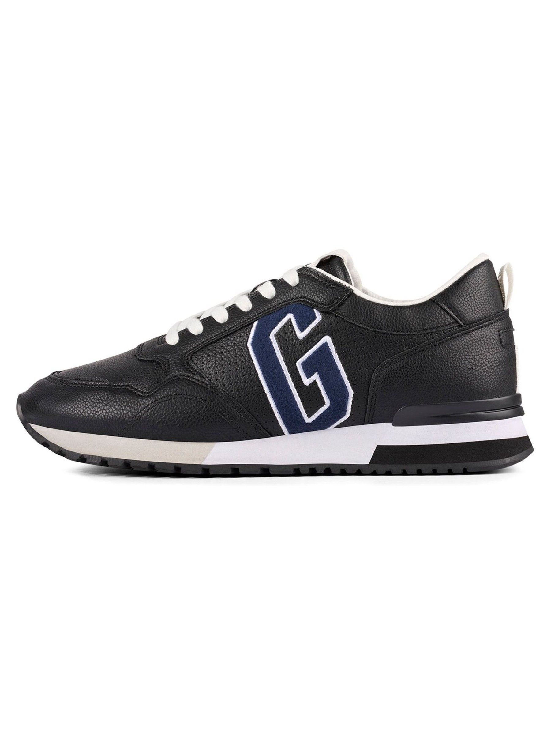 Black New York Low Top Trainers - Image 2 of 5
