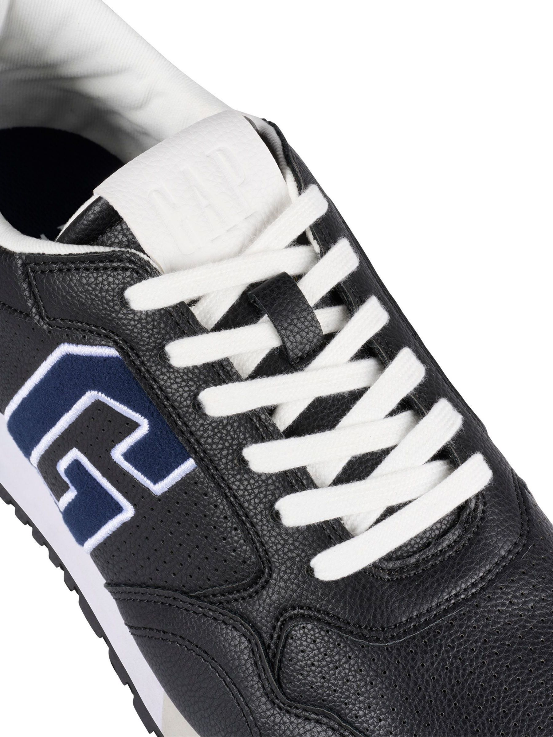 Black New York Low Top Trainers - Image 4 of 5