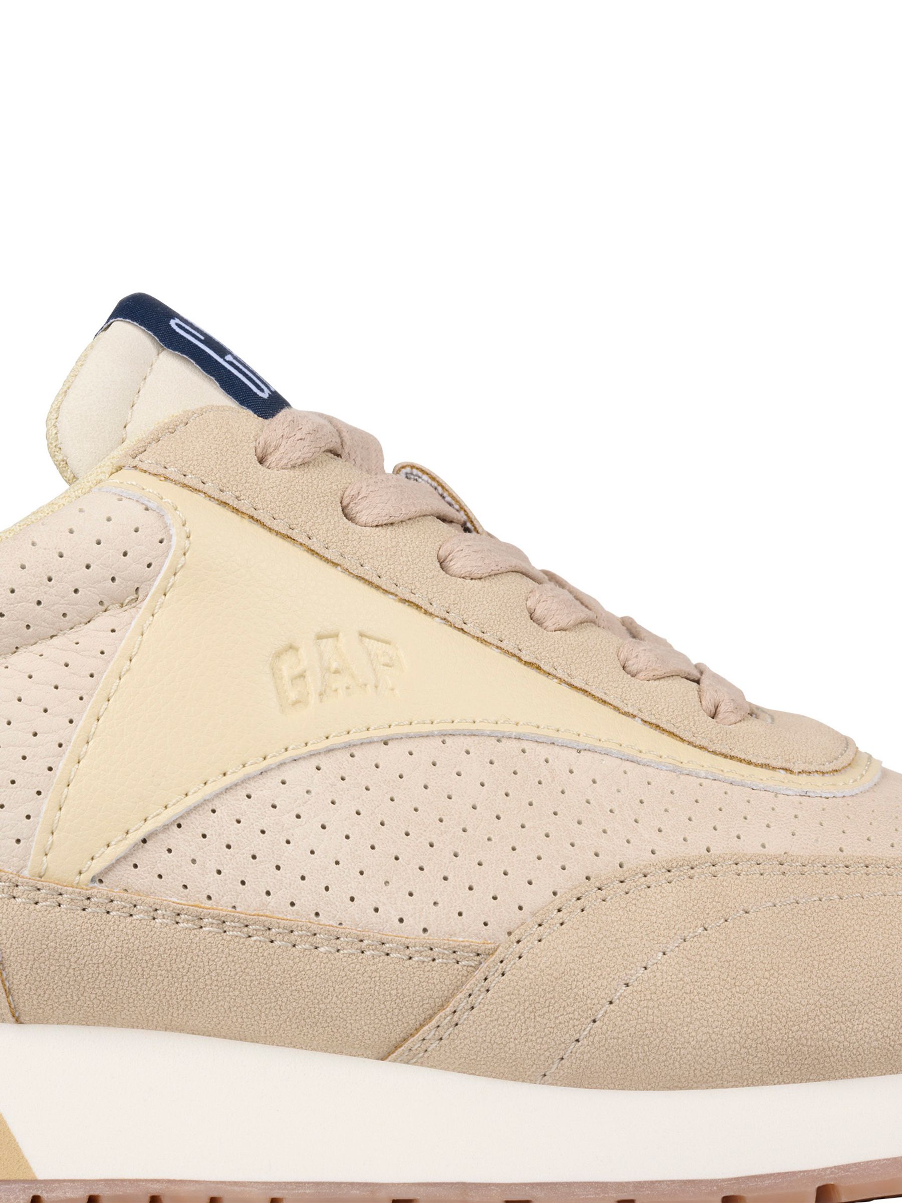 Beige New York Low Top Trainers - Image 4 of 5