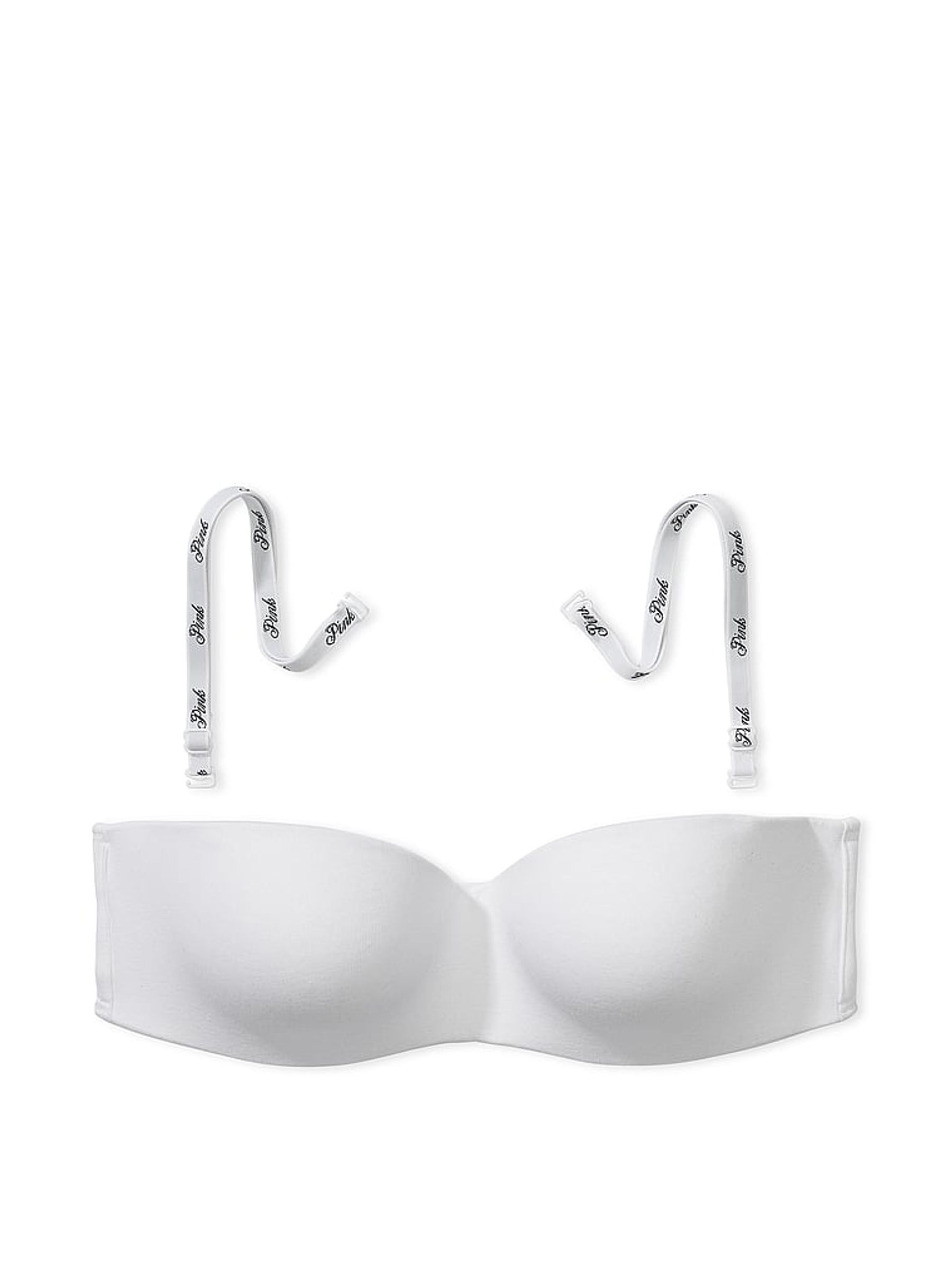 White Logo Strapless Multiway Push Up Push Up Bra - Image 3 of 4