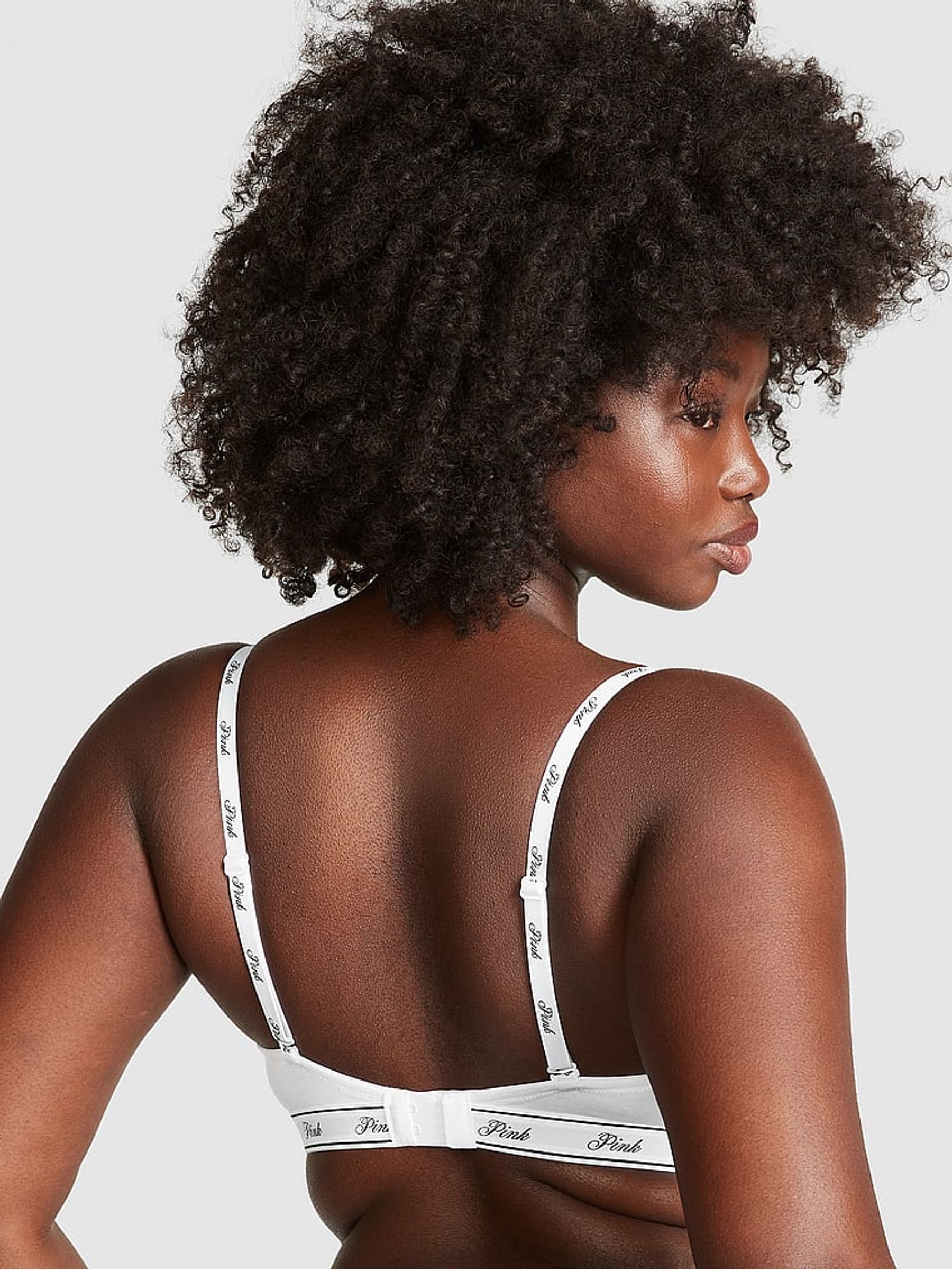 White Non Wired Push Up Push Up Bra - Image 2 of 4
