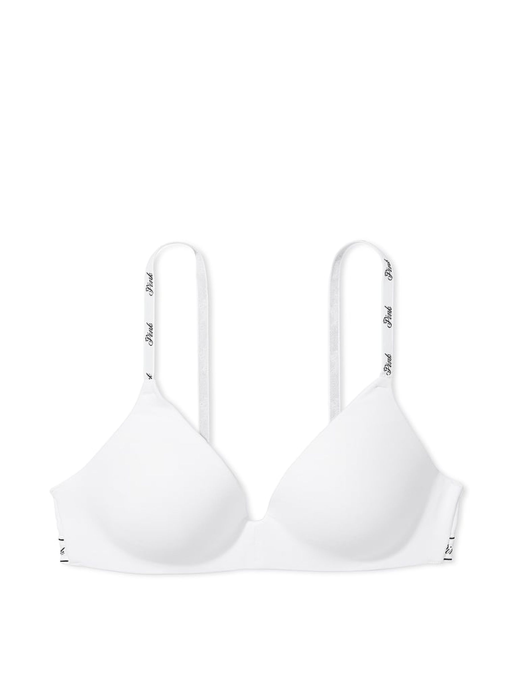 White Non Wired Push Up Push Up Bra - Image 3 of 4