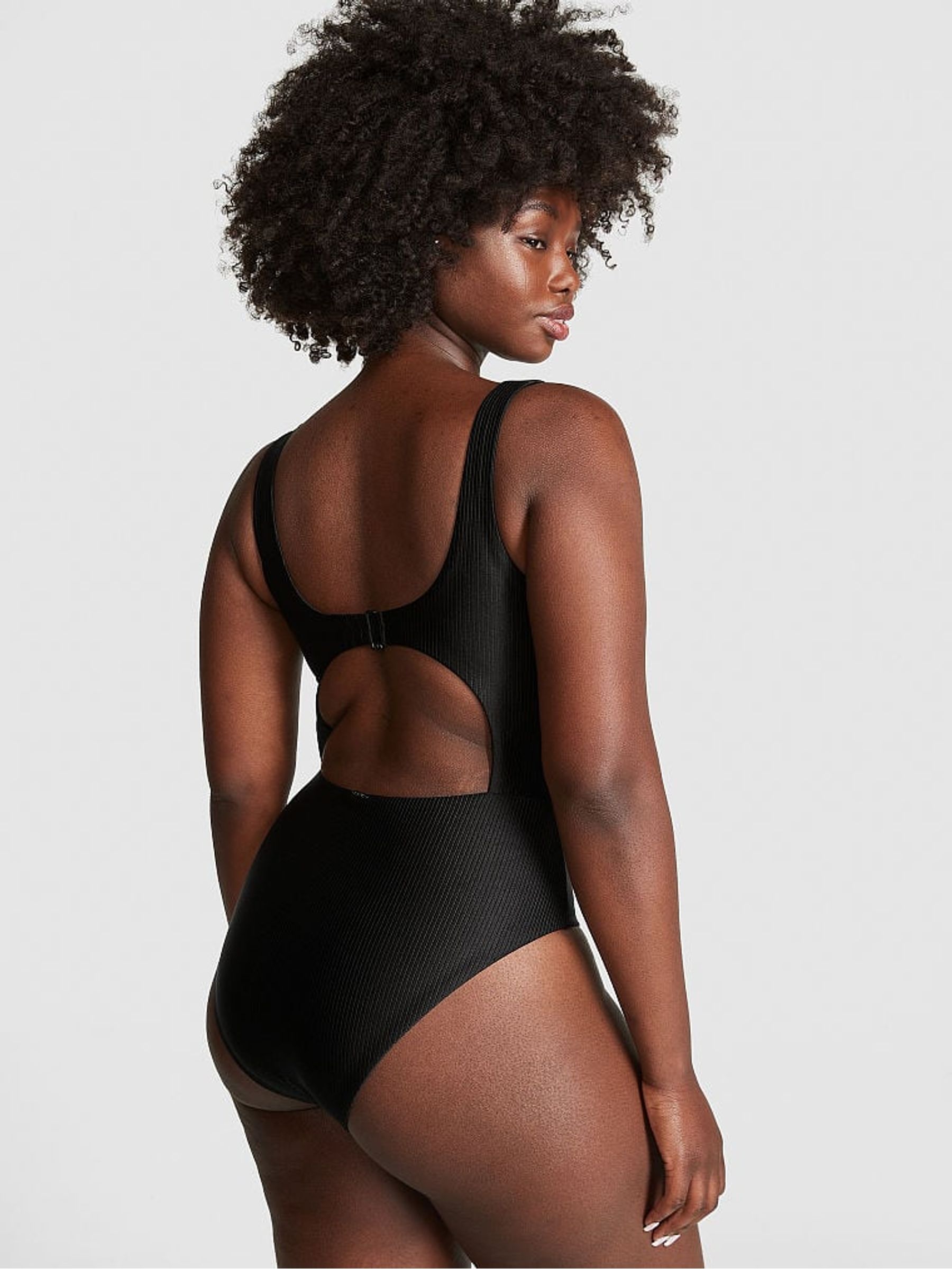 Pure Black Swimsuit - Image 2 of 3