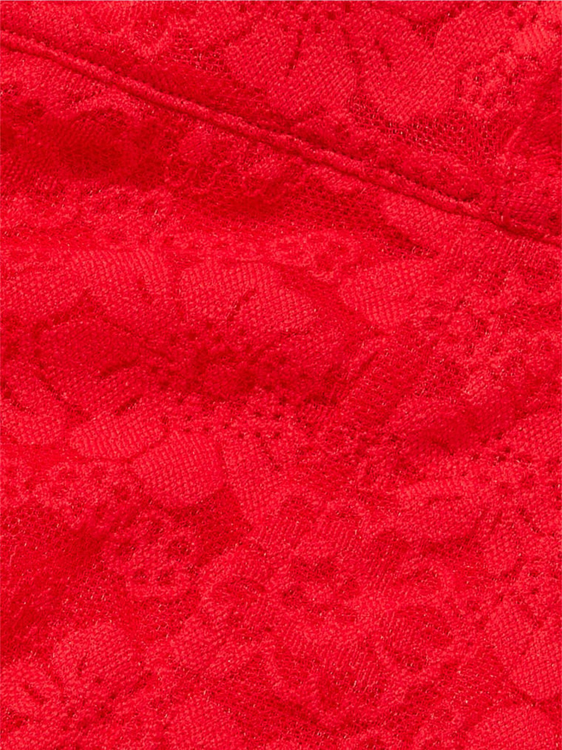 Red Pepper Lace Corset Bra - Image 1 of 3