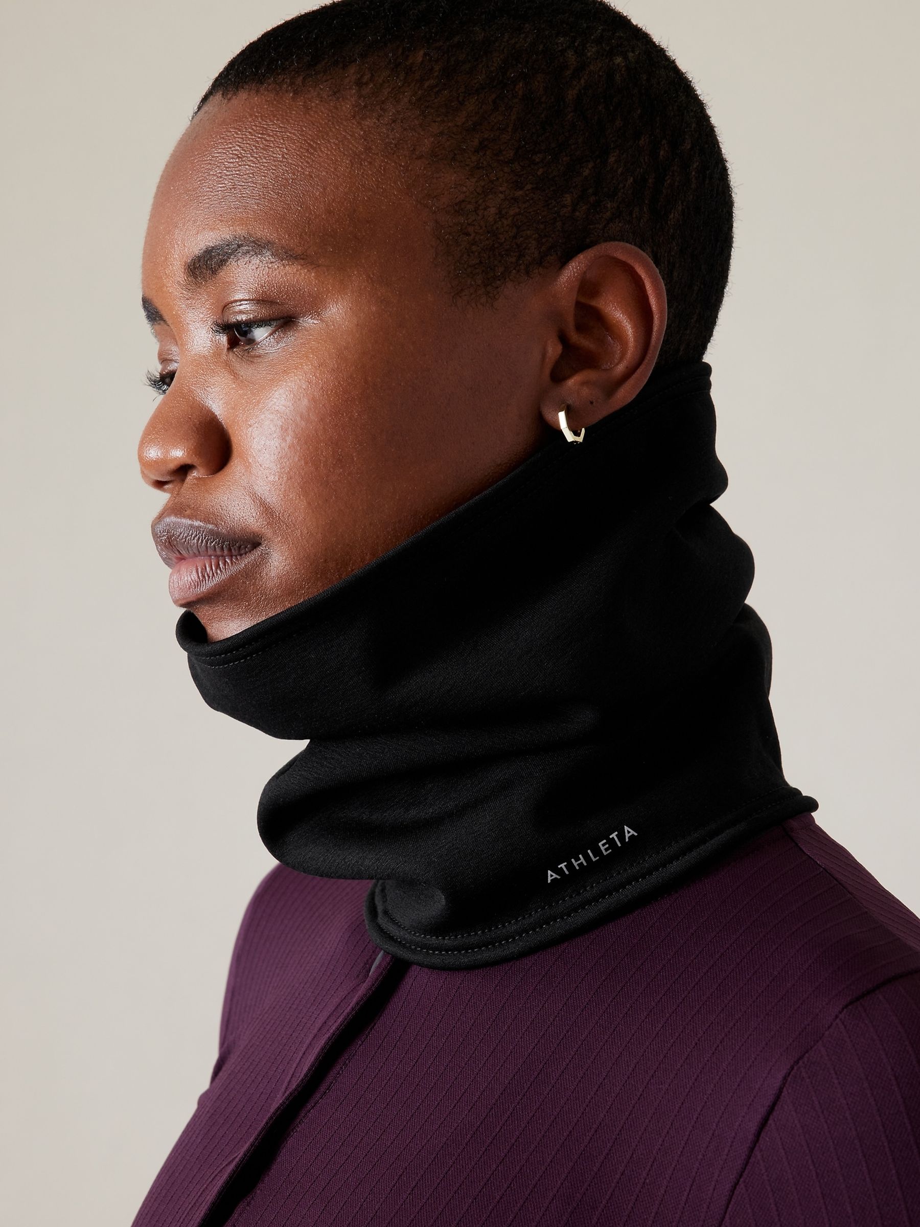 Athleta Black Softshell Gaiter - Image 1 of 4