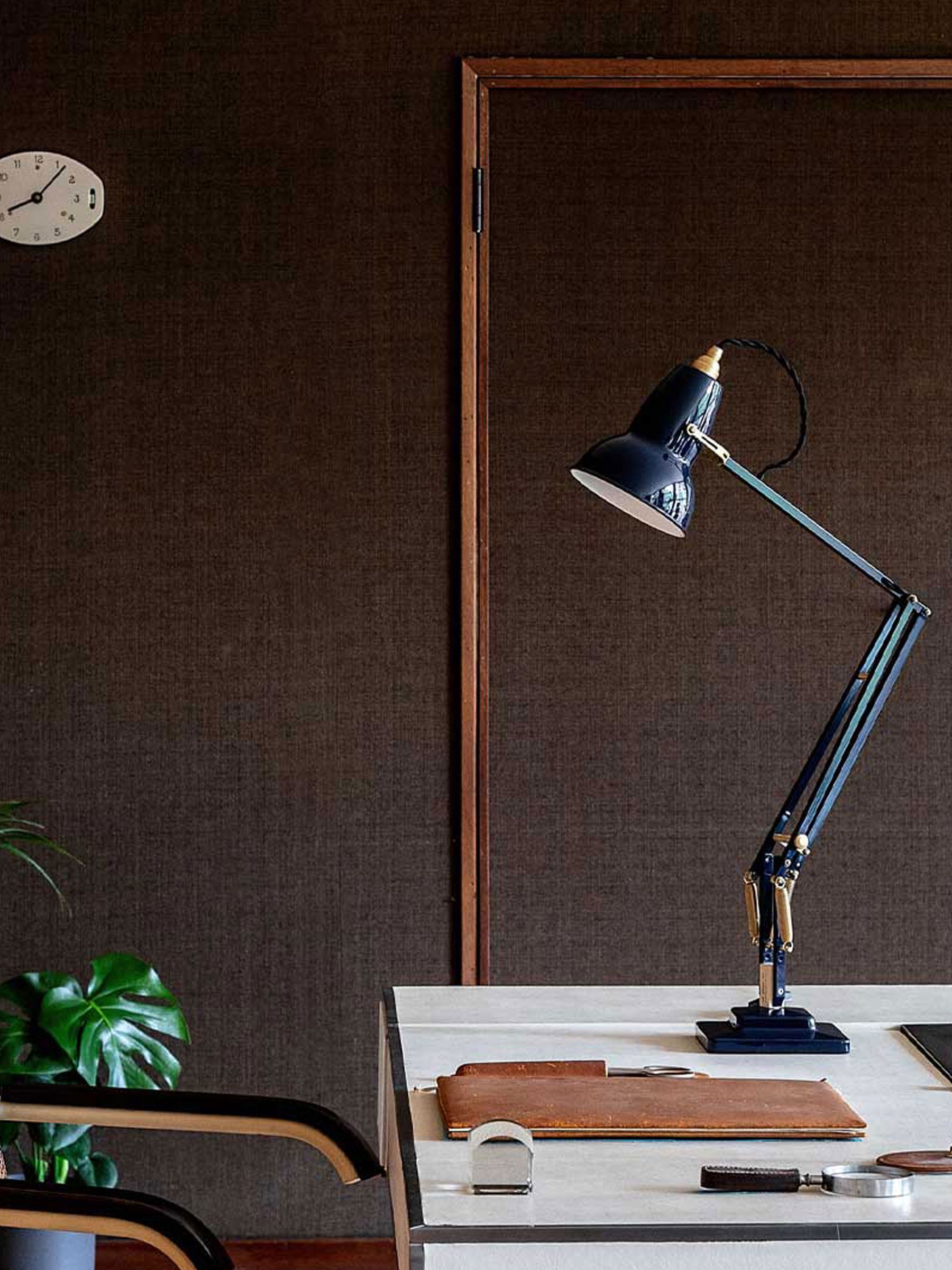 Brass anglepoise floor lamp discount