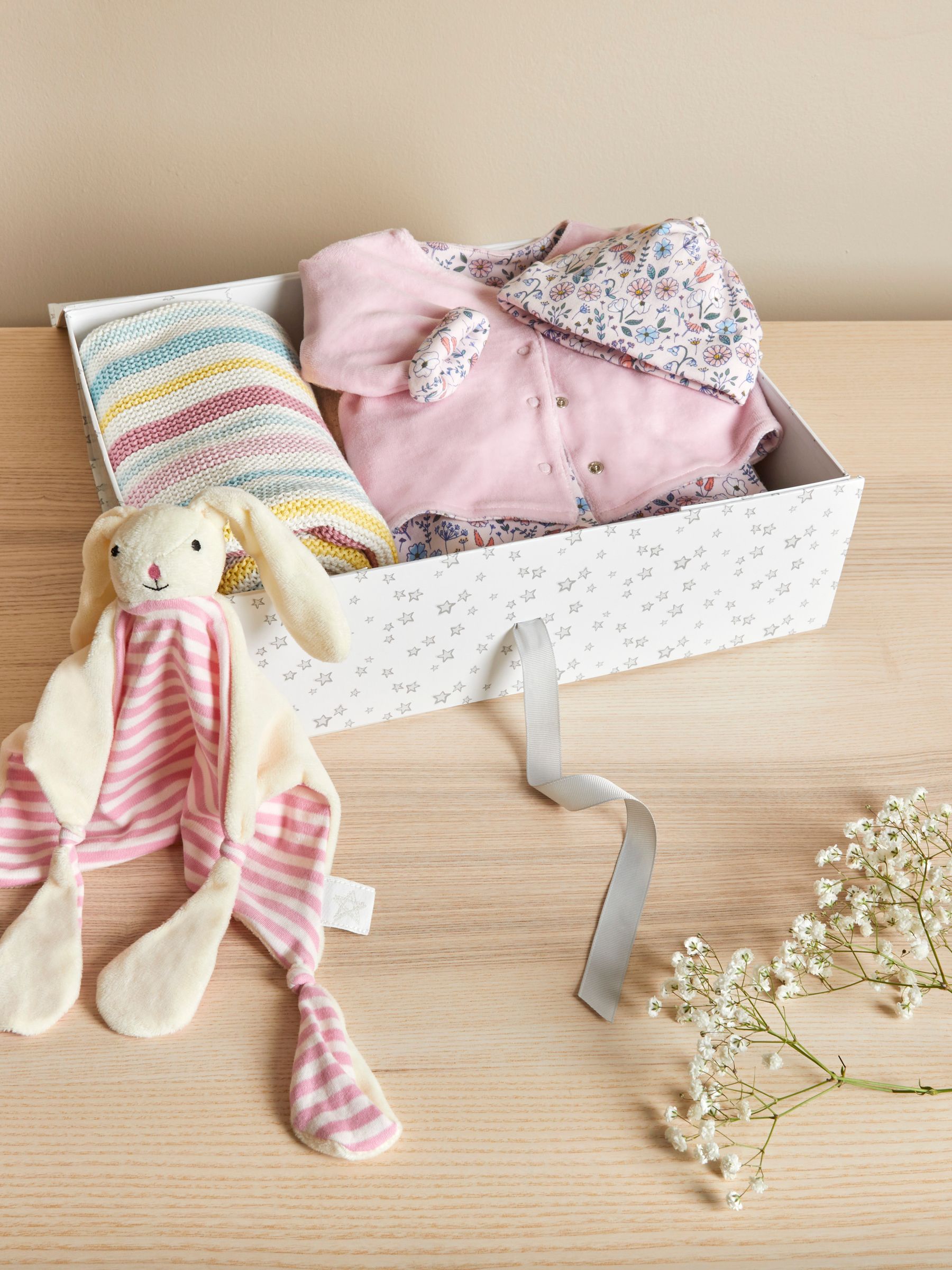 Meadow Print Gift Set in Pink - Image 1 of 6