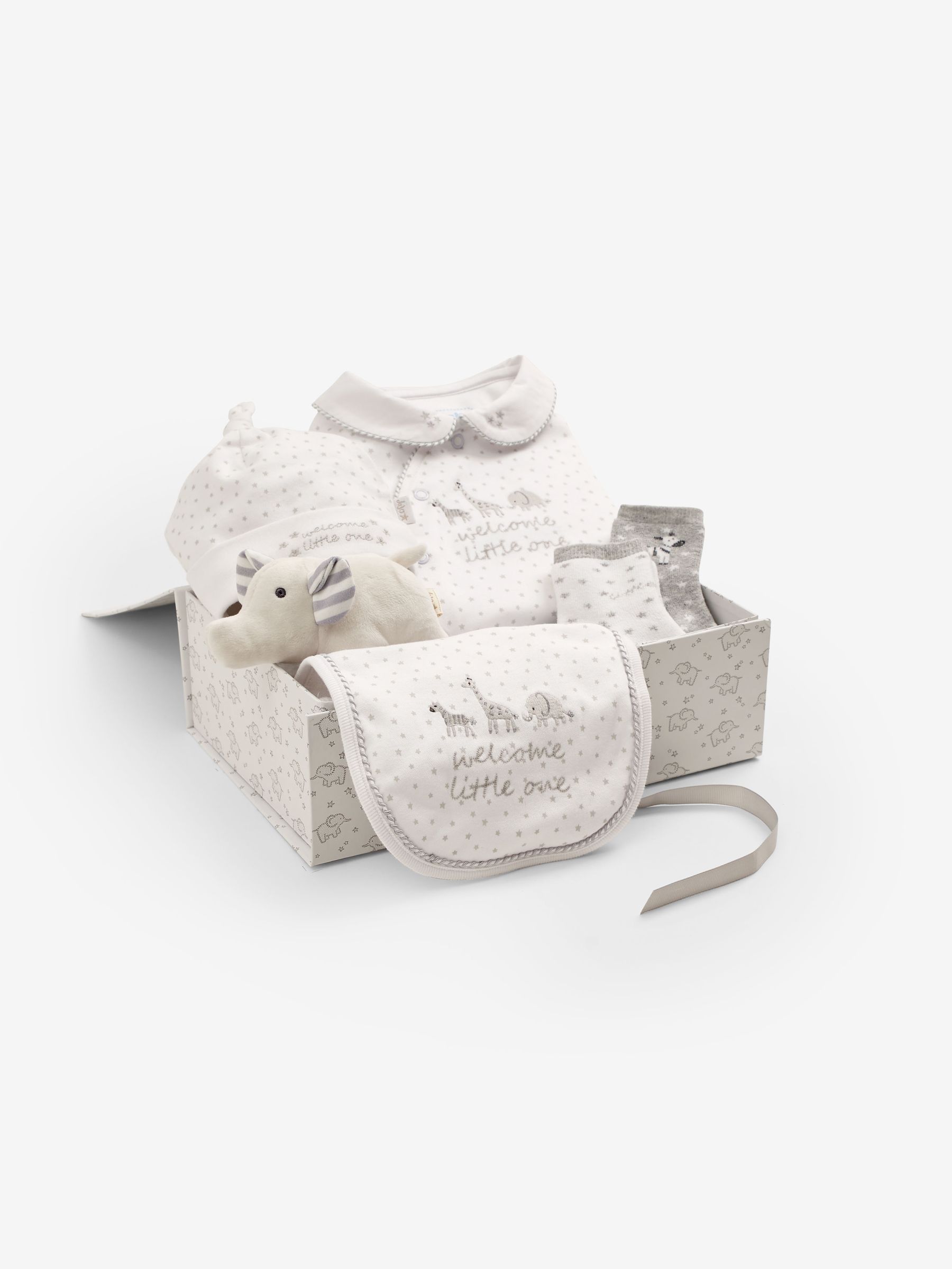 Welcome Little One Gift Set in White - Image 1 of 7