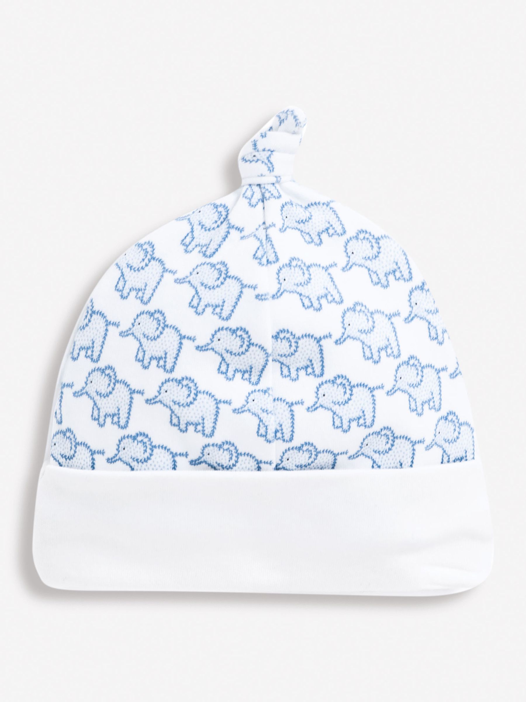 New Baby Elephant Gift Set in Blue - Image 3 of 5