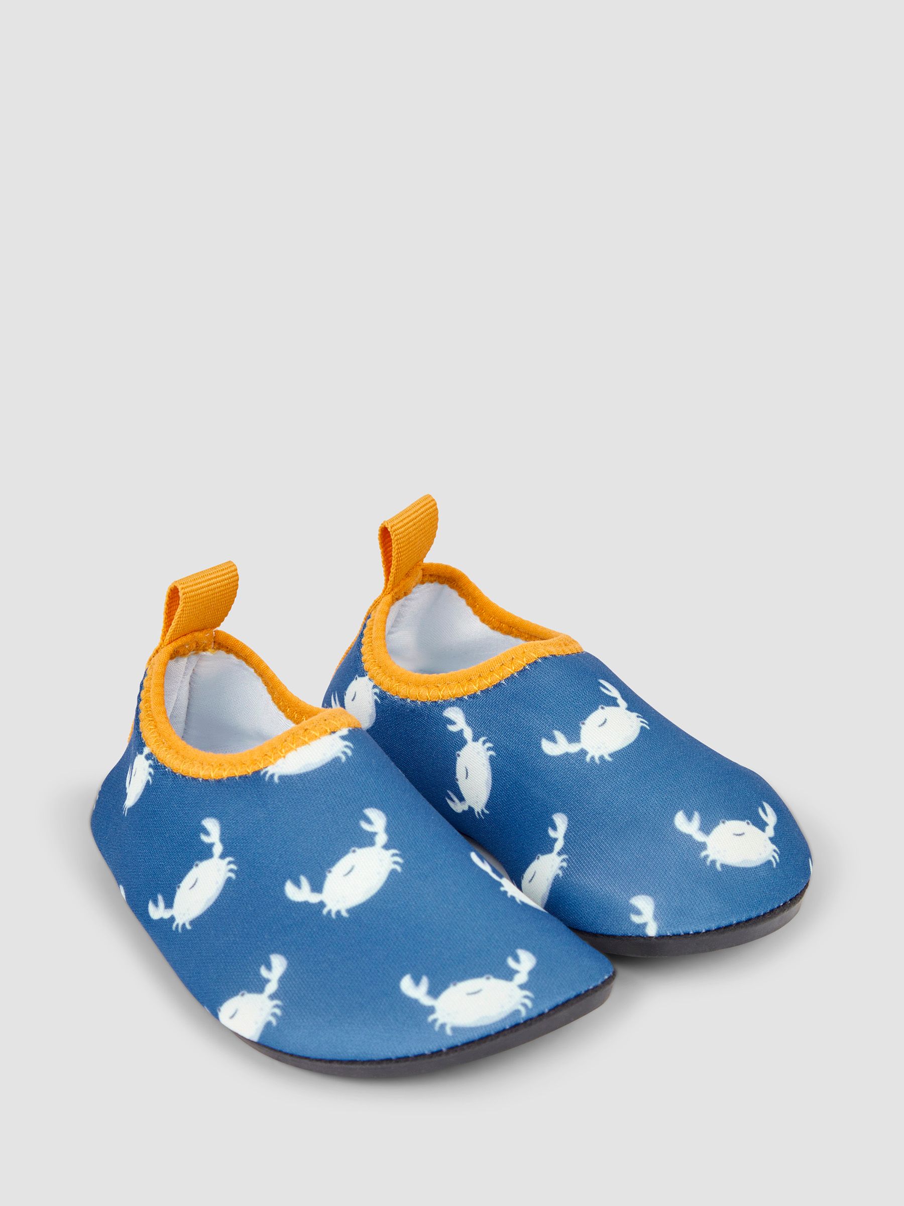 Blue Crab Anti-Slip Swim Shoes JoJo Maman Bébé