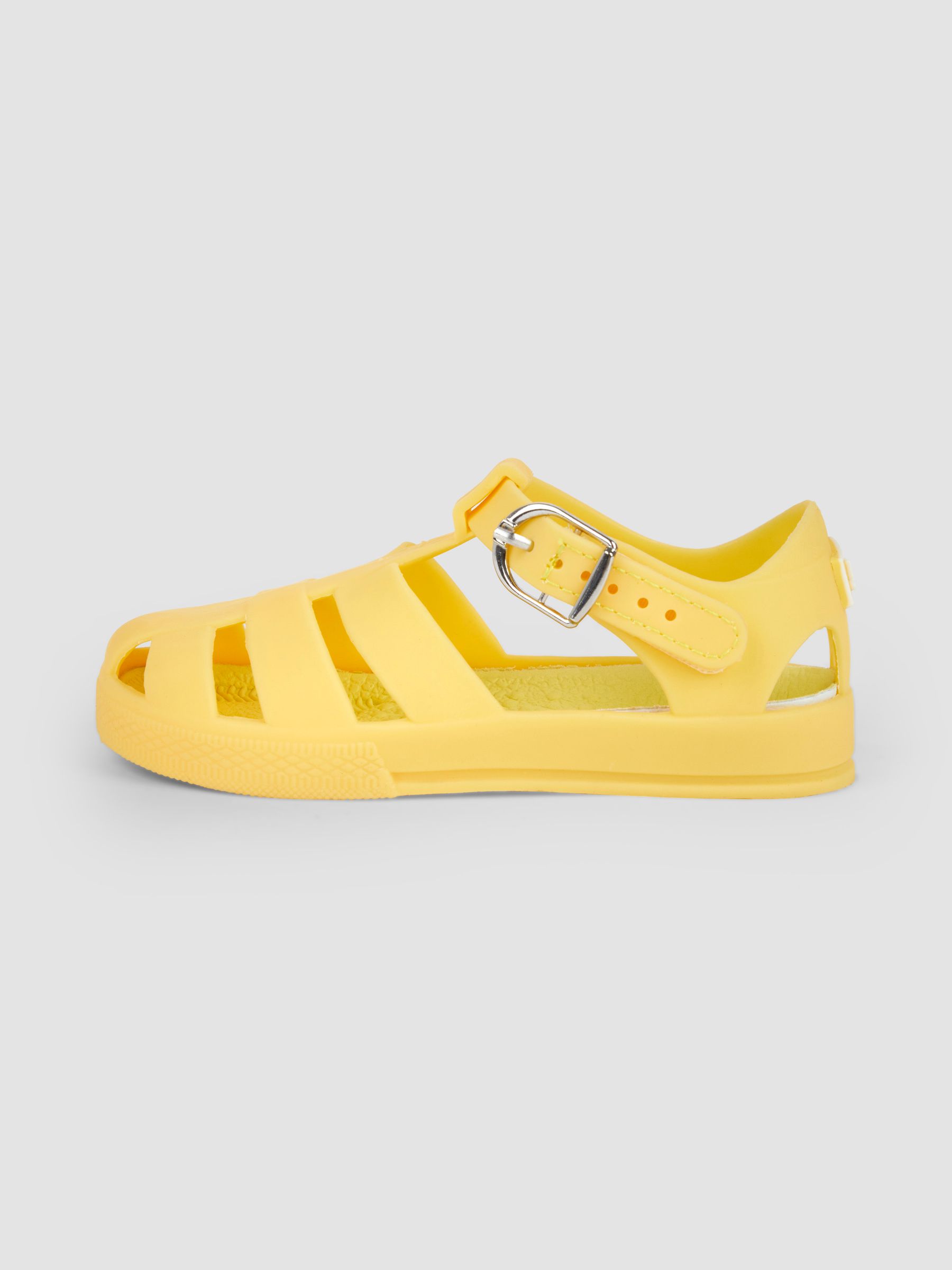 Lemon Yellow Jelly Sandals - Image 4 of 7
