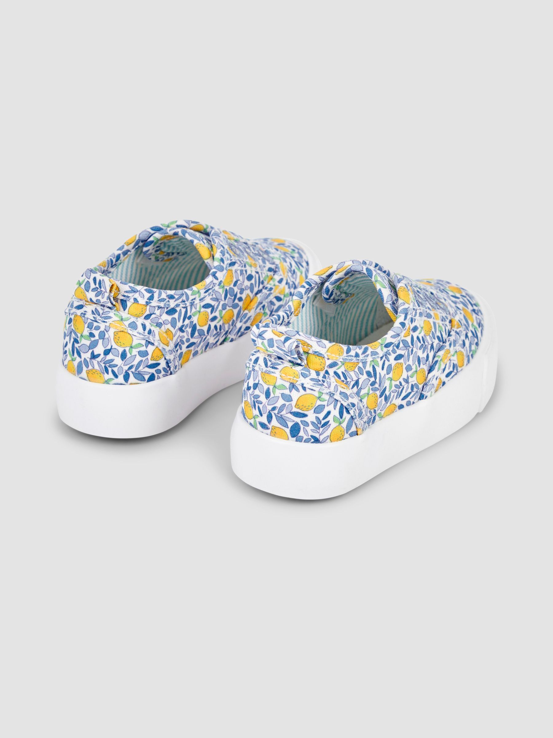 Ditsy Printed Plimsoles - Image 2 of 4
