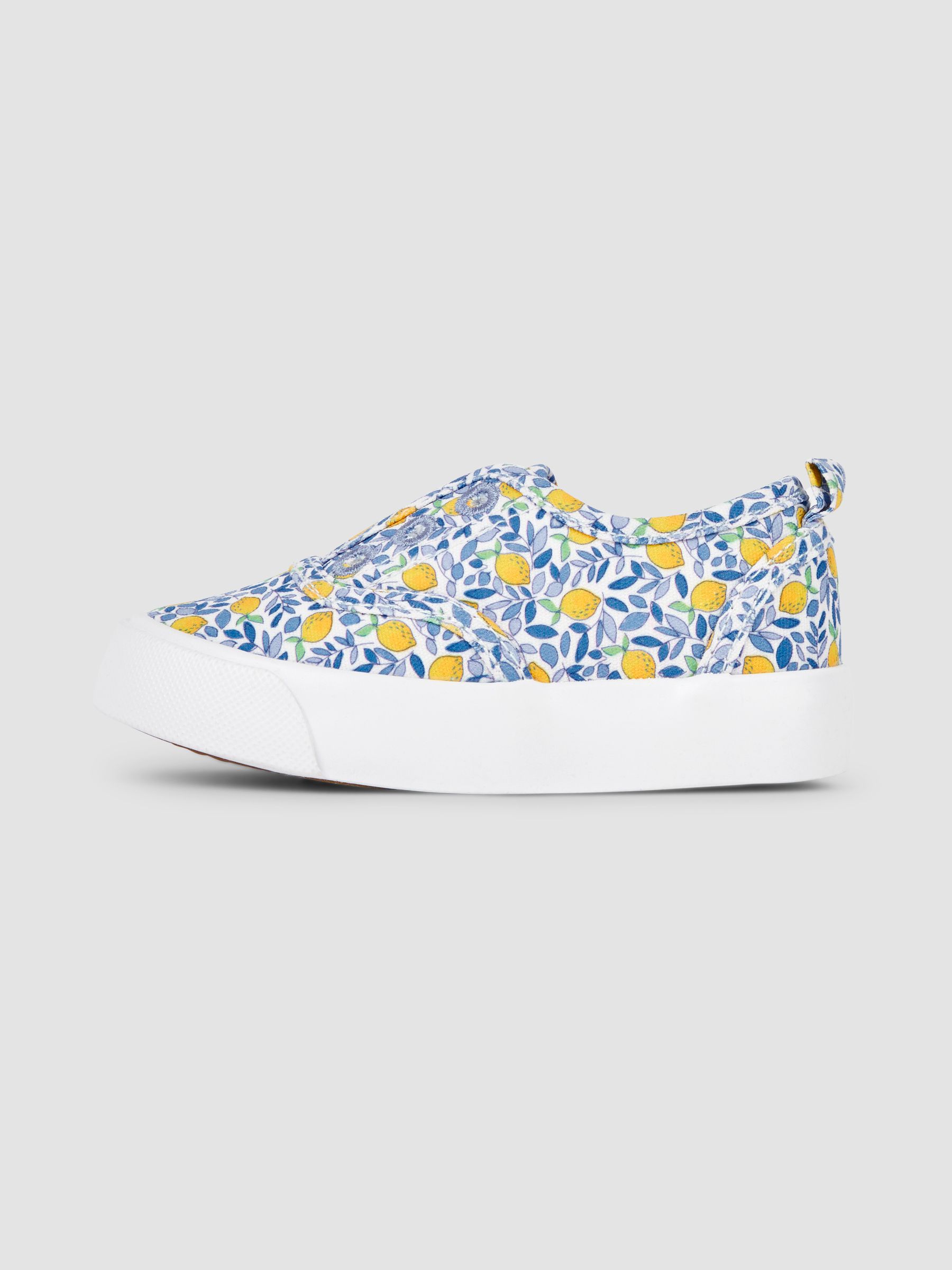 Ditsy Printed Plimsoles - Image 4 of 4