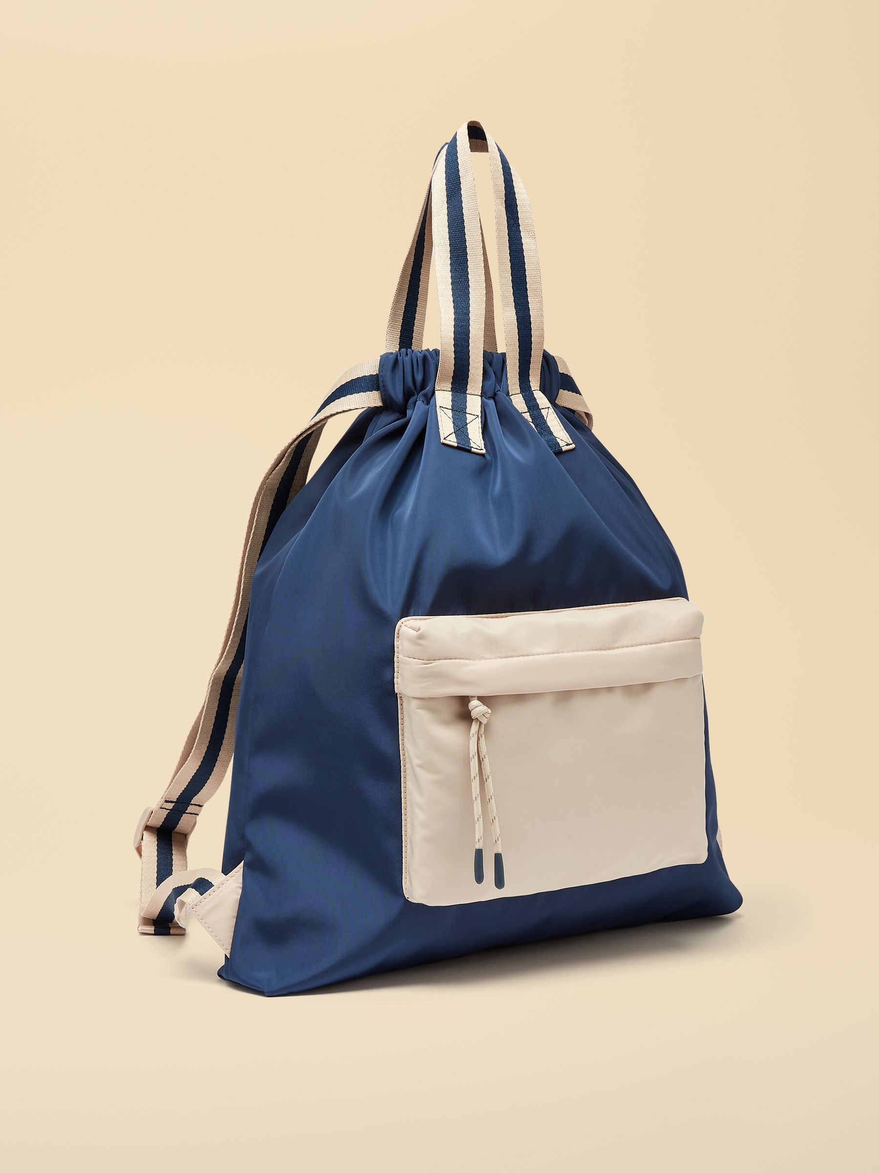 Packwell Navy Blue Colour Block Rucksack - Image 2 of 5