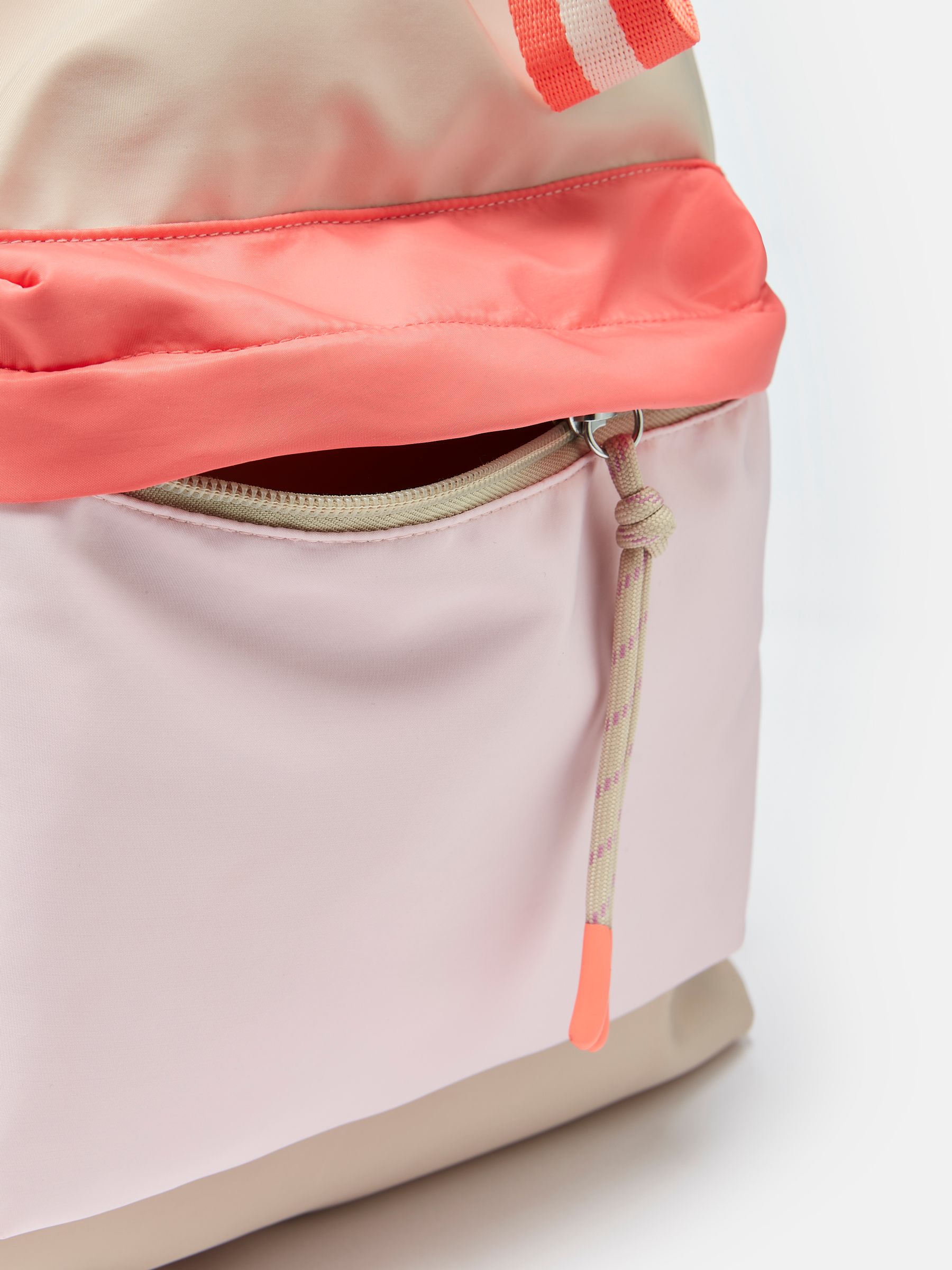 Packwell Neutral Colour Block Rucksack - Image 5 of 5