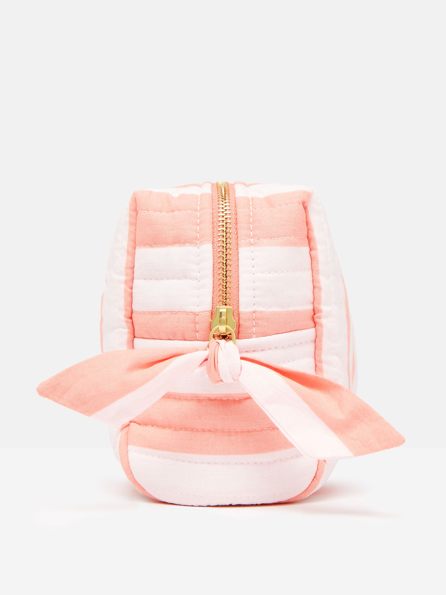 Lillia Pink & Orange Striped Wash Bag - Image 3 of 5