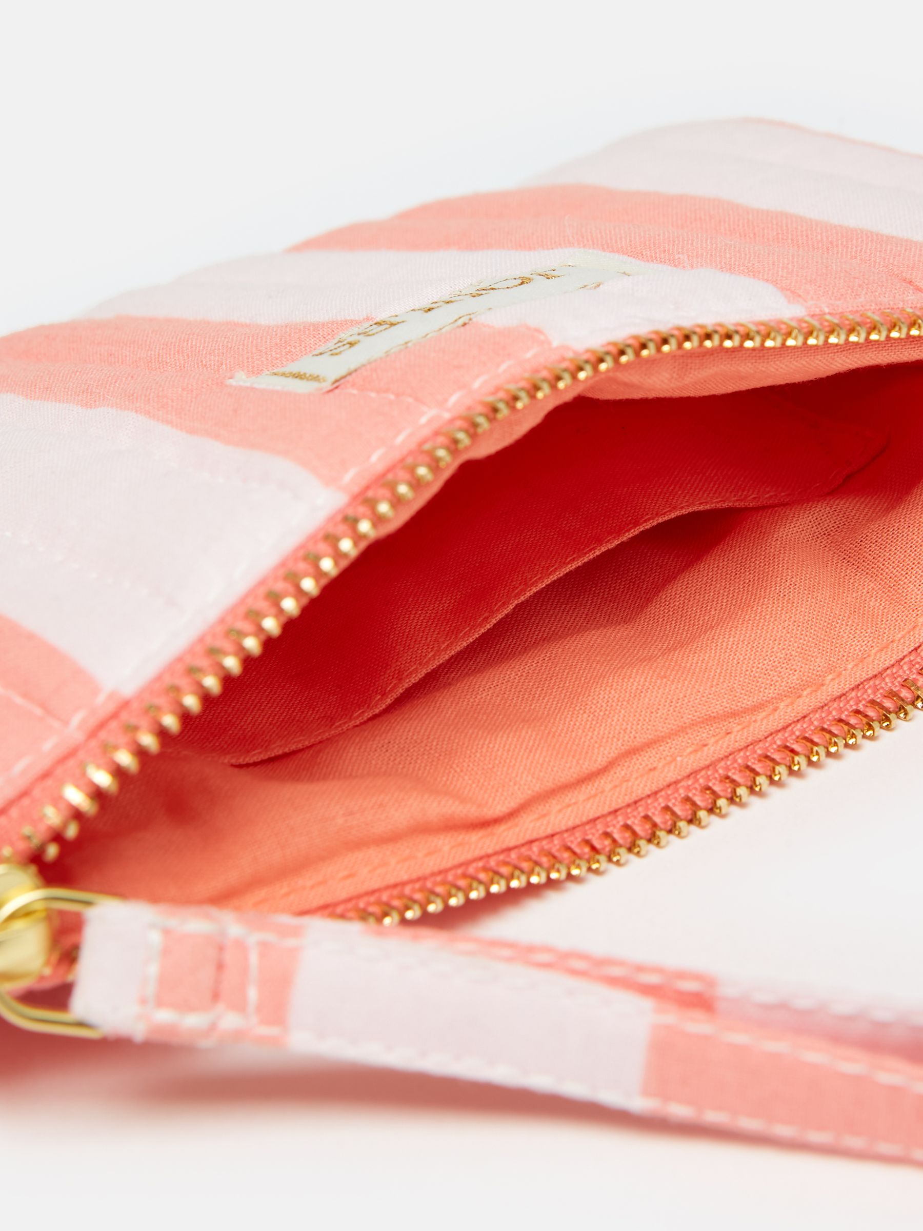 Daphne Pink & Orange Striped Wrist Purse - Image 3 of 6