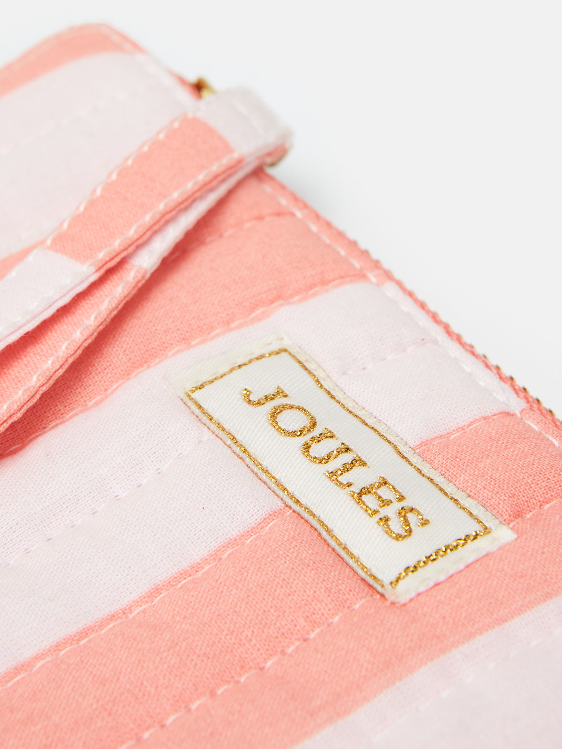 Daphne Pink & Orange Striped Wrist Purse - Image 4 of 6