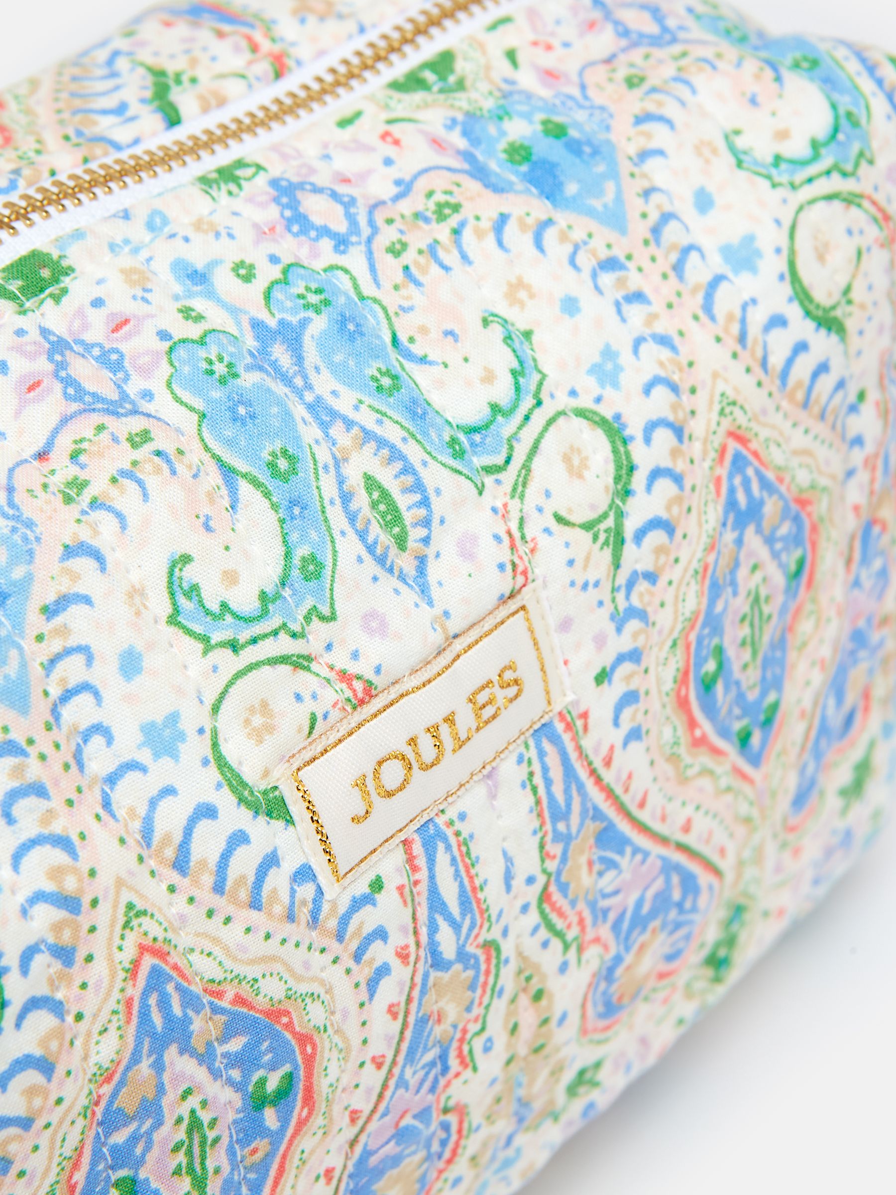 Lillia Blue Paisley Wash Bag - Image 4 of 5