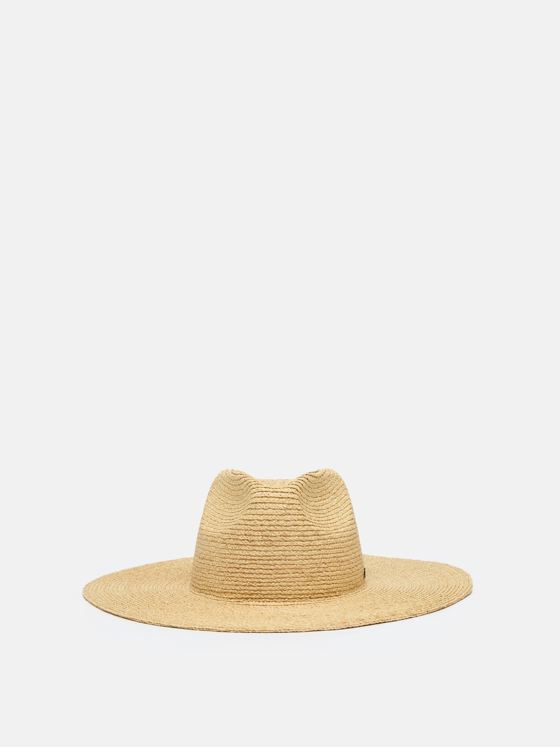 Seville Natural Straw Fedora Hat - Image 3 of 5
