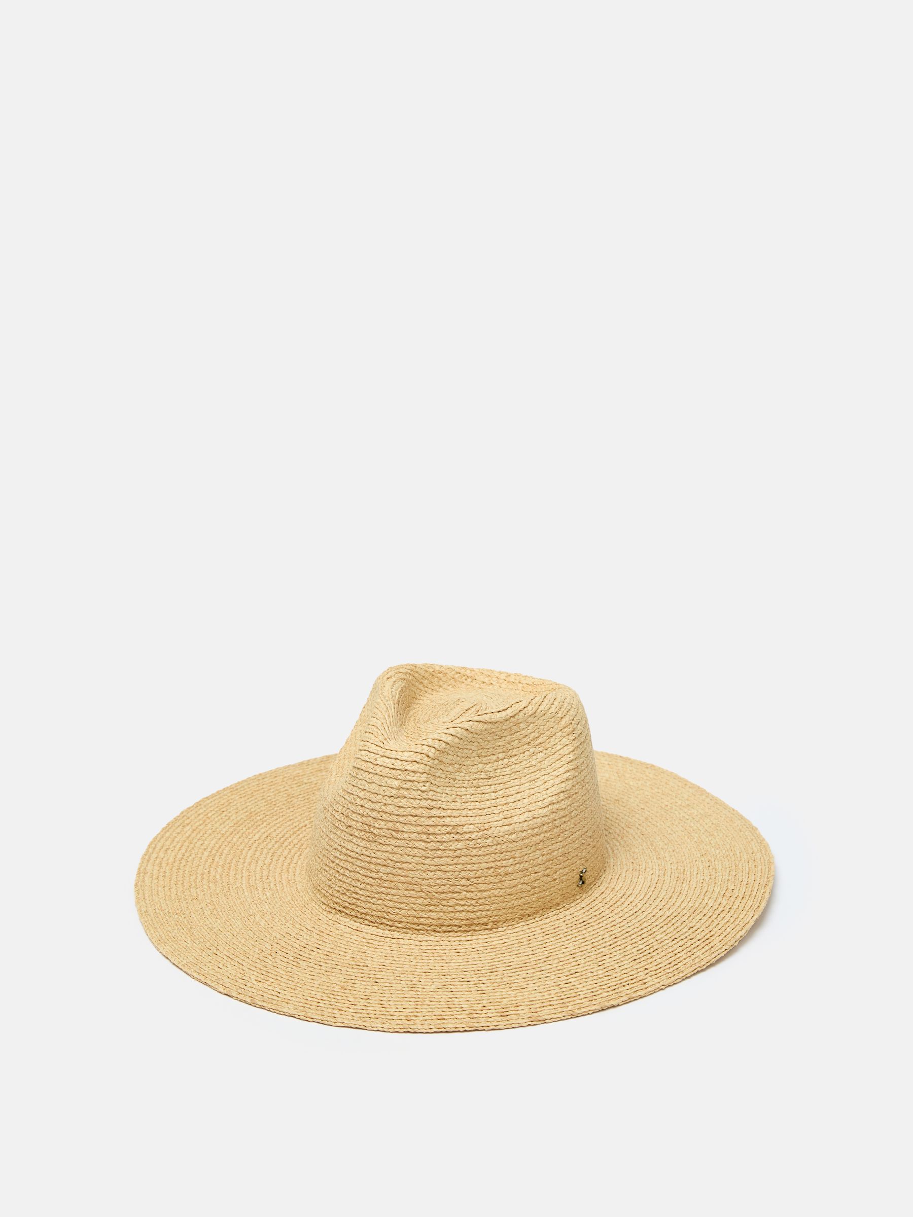 Seville Natural Straw Fedora Hat - Image 4 of 5