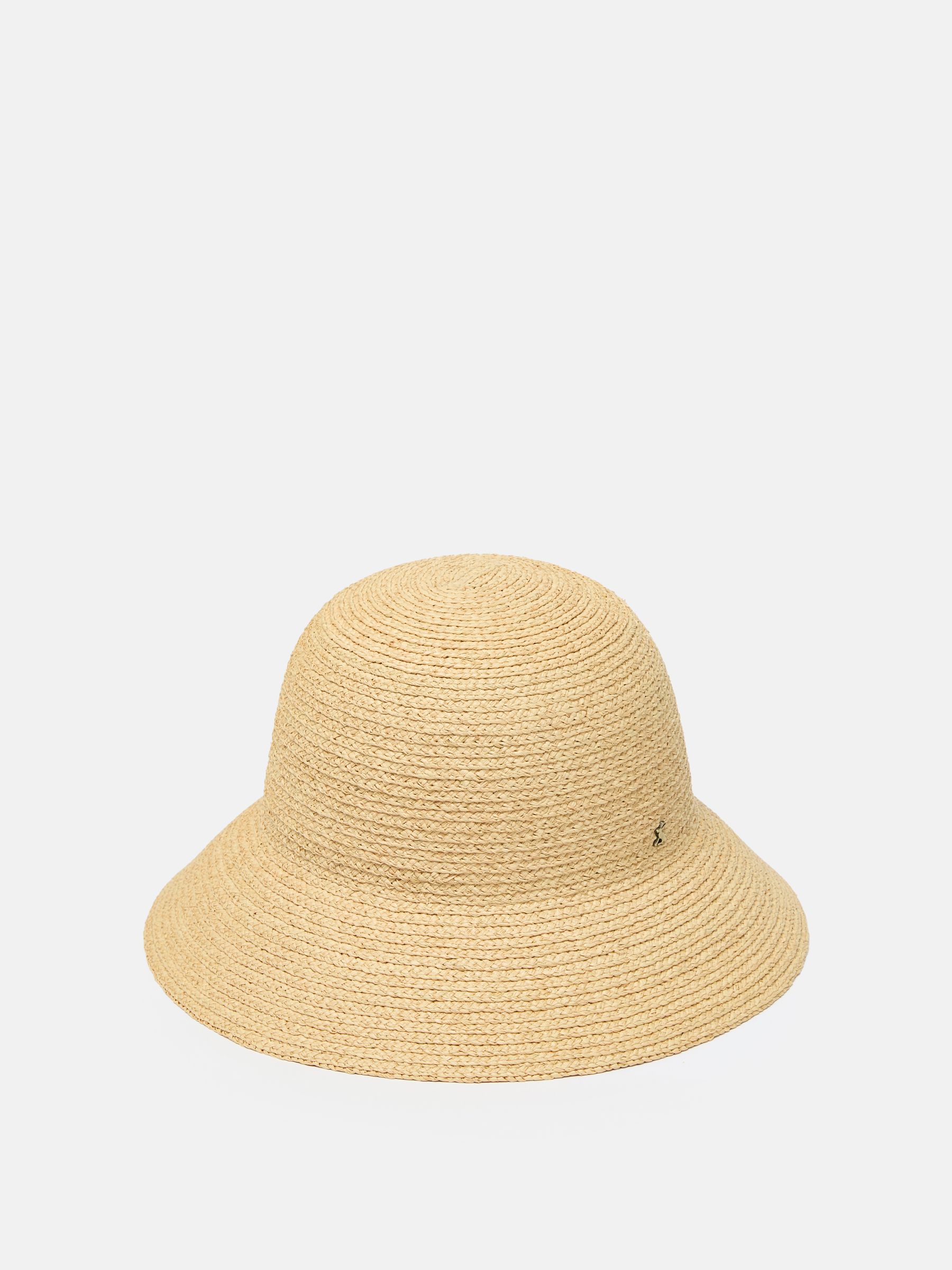 Albany Natural Straw Cloche Hat - Image 2 of 3