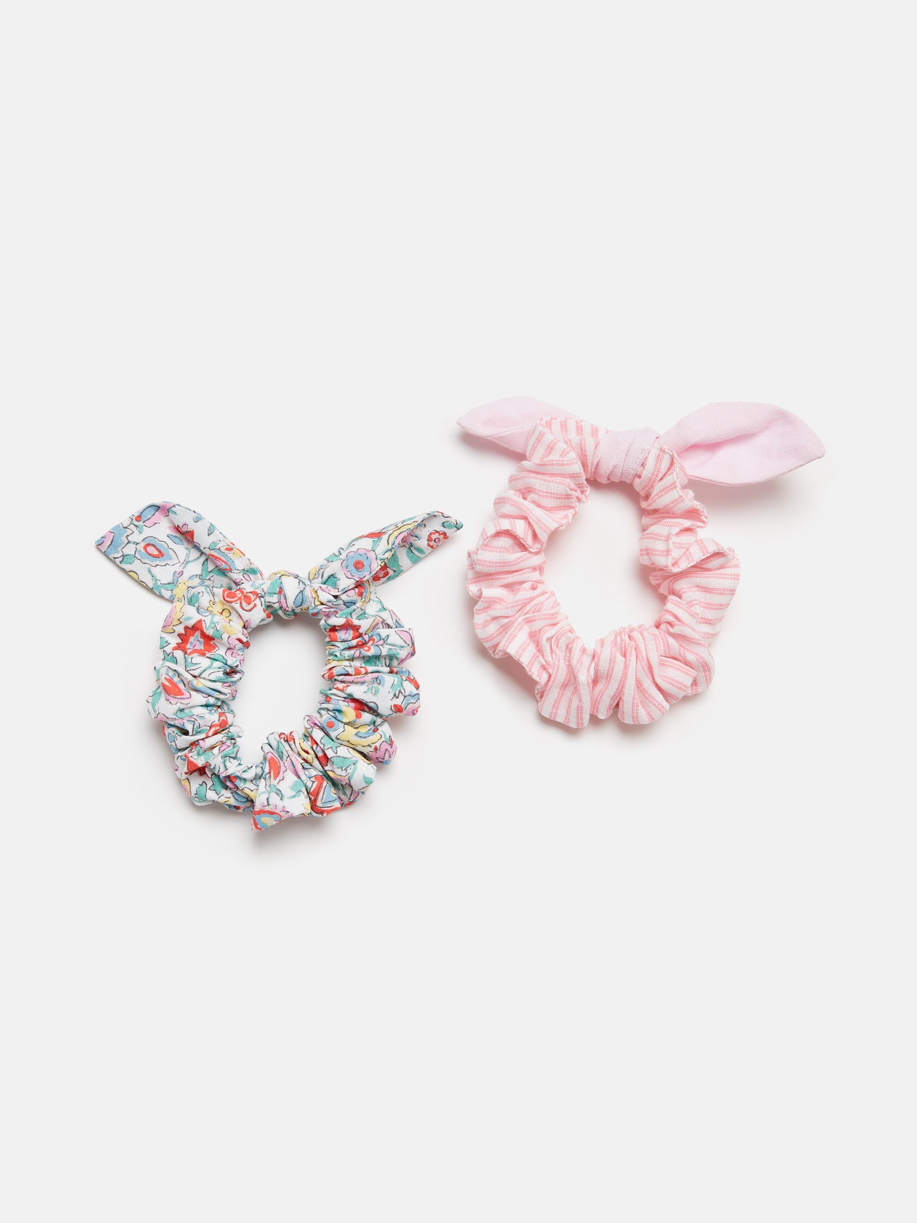 Marina Pink Pack of Two Scrunchies - Image 1 of 2