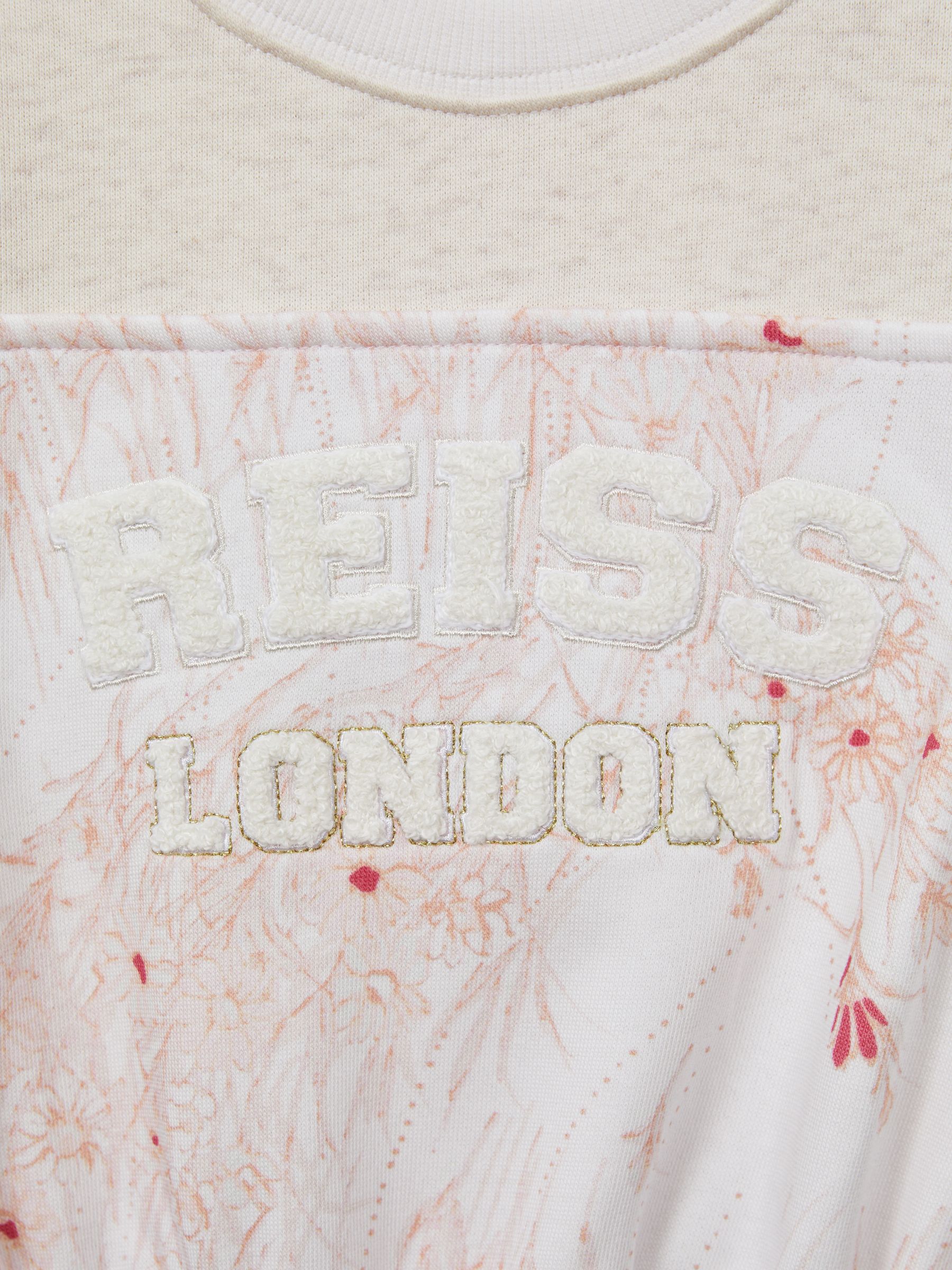 9-13 yrs Cotton Blend Drawstring Dress in Pink - Image 7 of 7