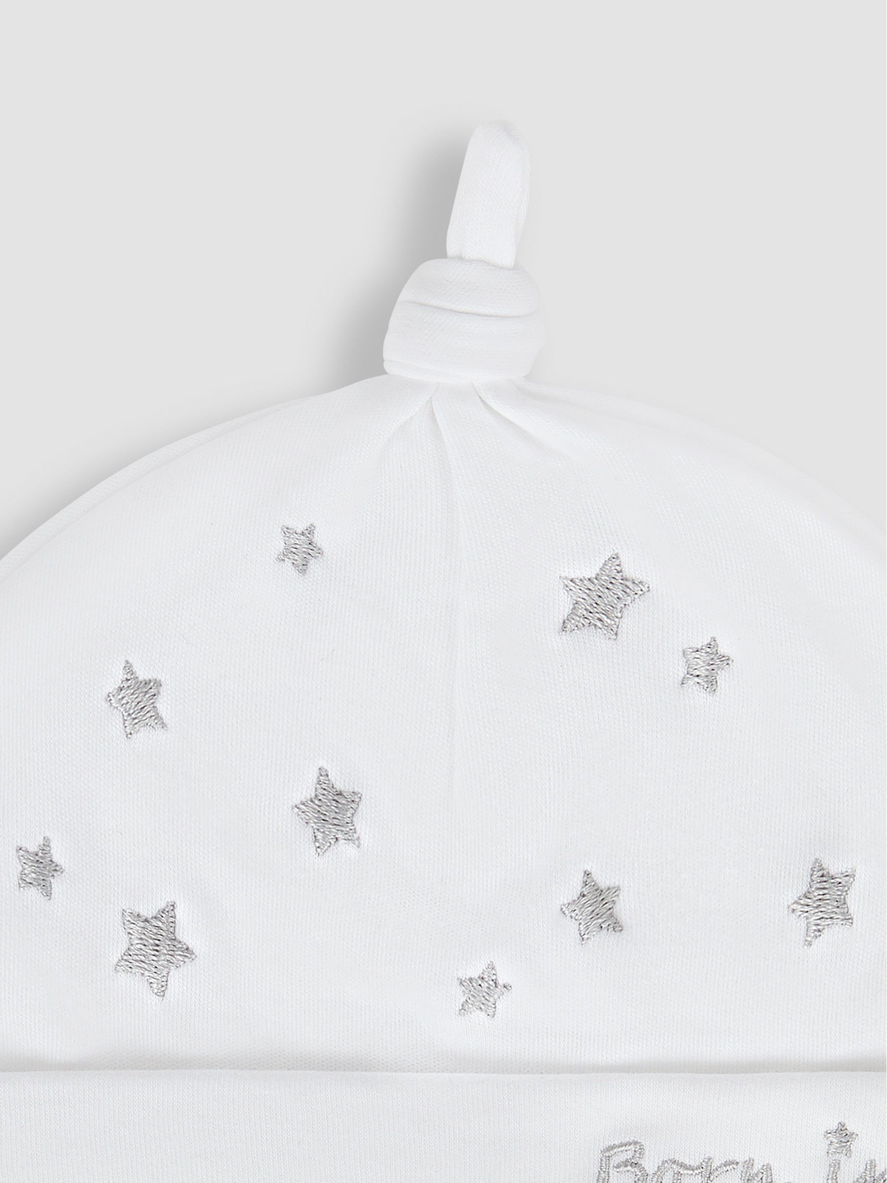 White Born In 2024 Embroidered Hat - Image 3 of 3