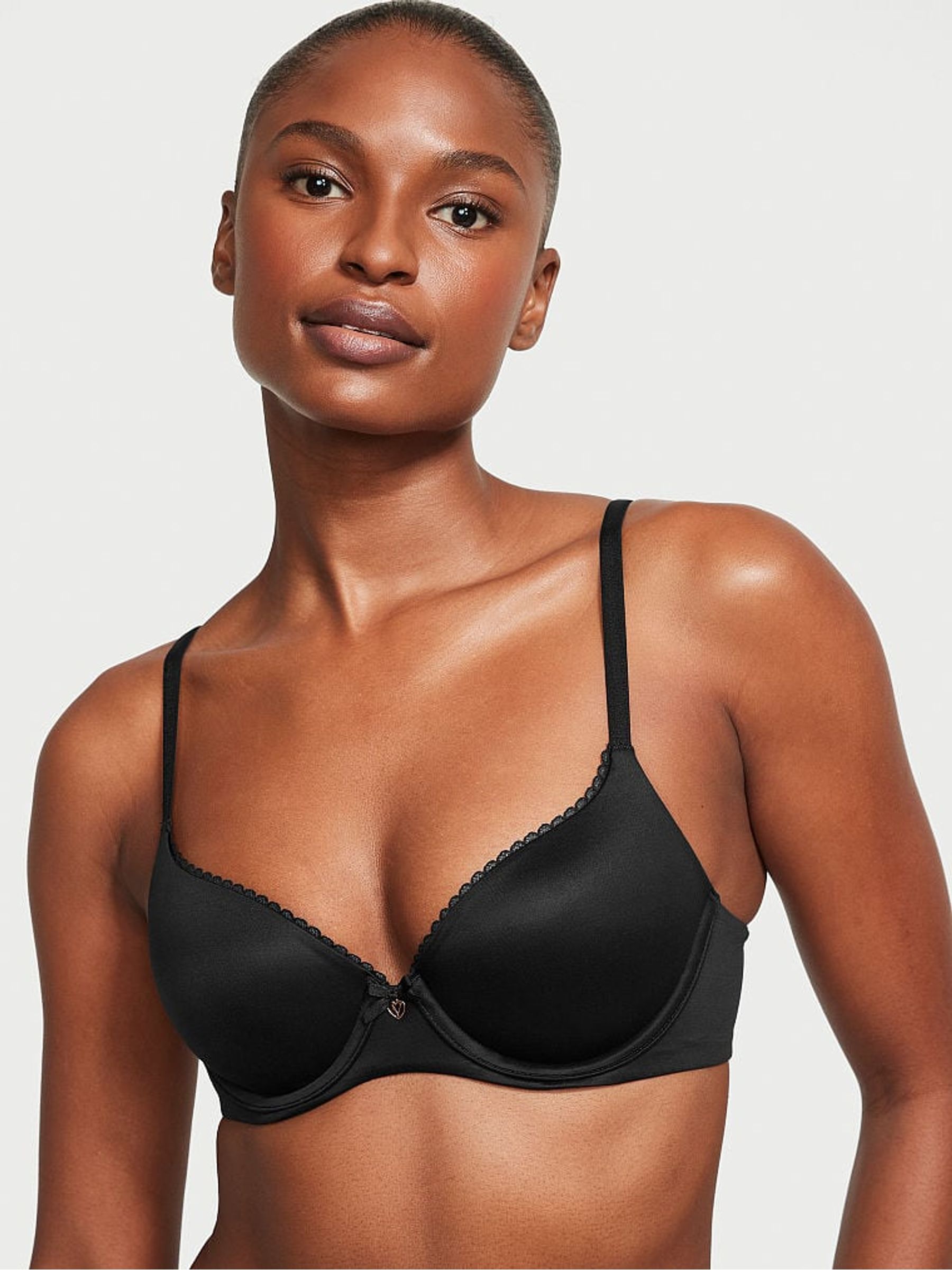 Black Demi Bra - Image 1 of 3