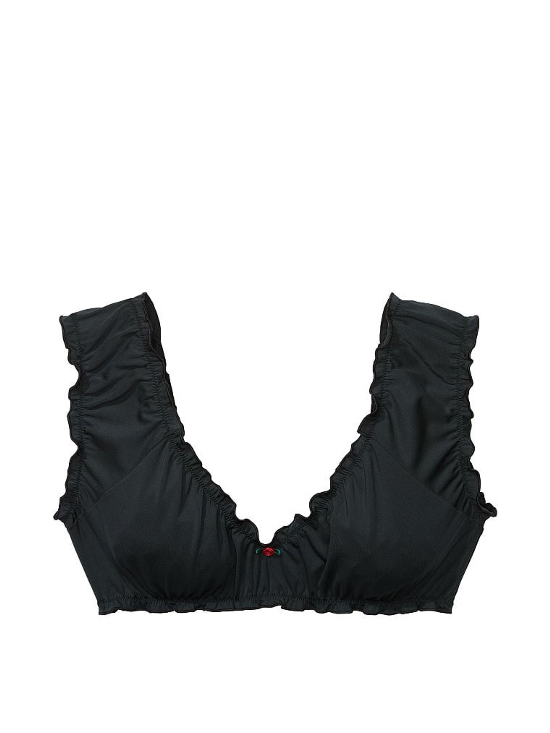 Pure Black Frankies Bikinis Hudson Bikini Top - Image 3 of 3