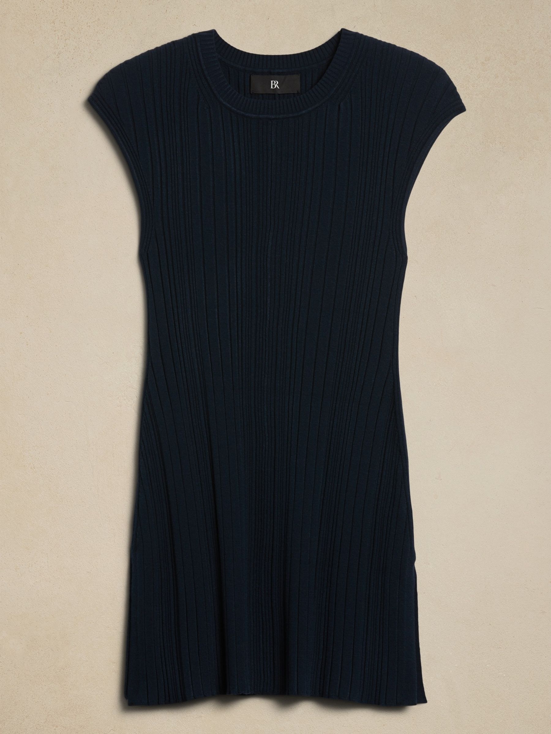 Banana Republic Navy Blue Cece Ribbed Tunic - Image 4 of 4