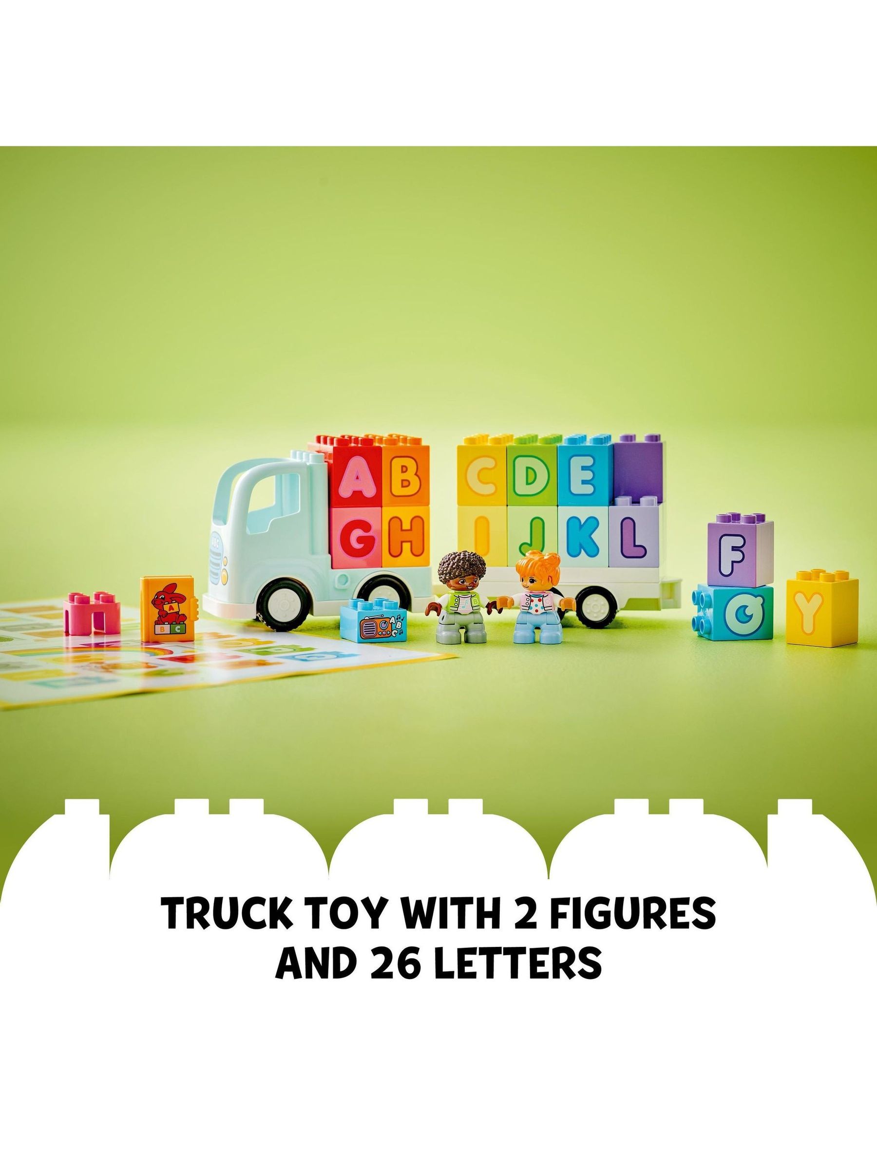 Lego DUPLO Town Alphabet Truck Toddler Learning Toy - Image 5 of 8