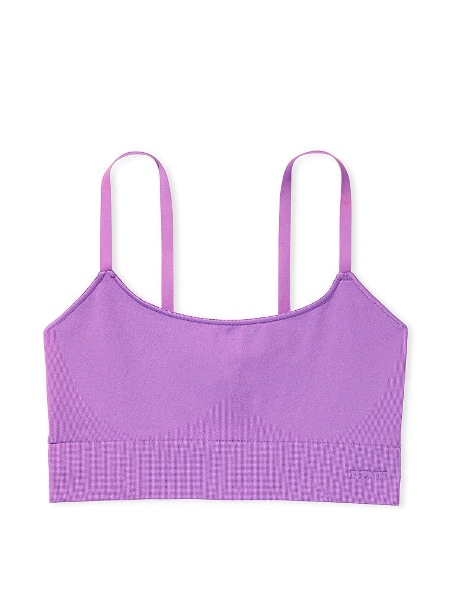 Glazed Violet Purple Sports Bra - Image 3 of 3