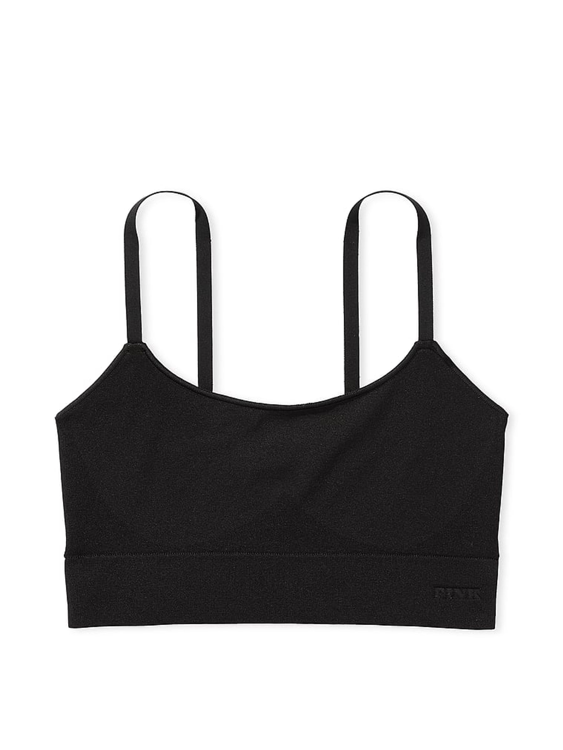 Pure Black Sports Bra - Image 3 of 3